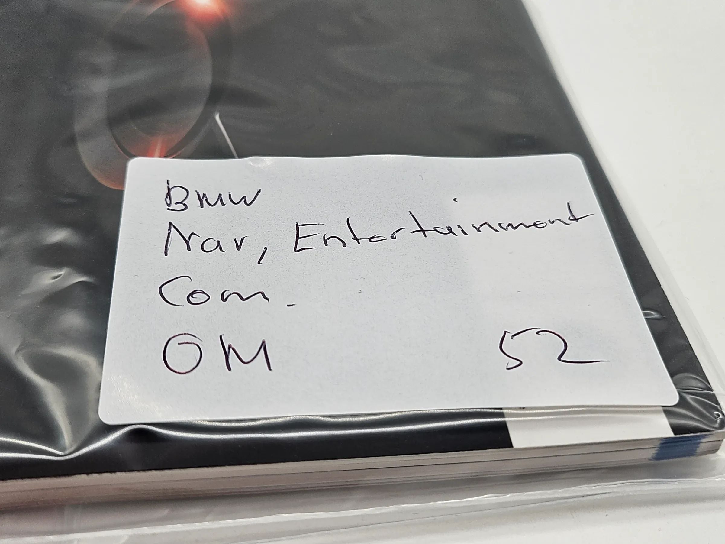 Original BMW X5 F15   Navigation Entertainment Bordbuch englisch