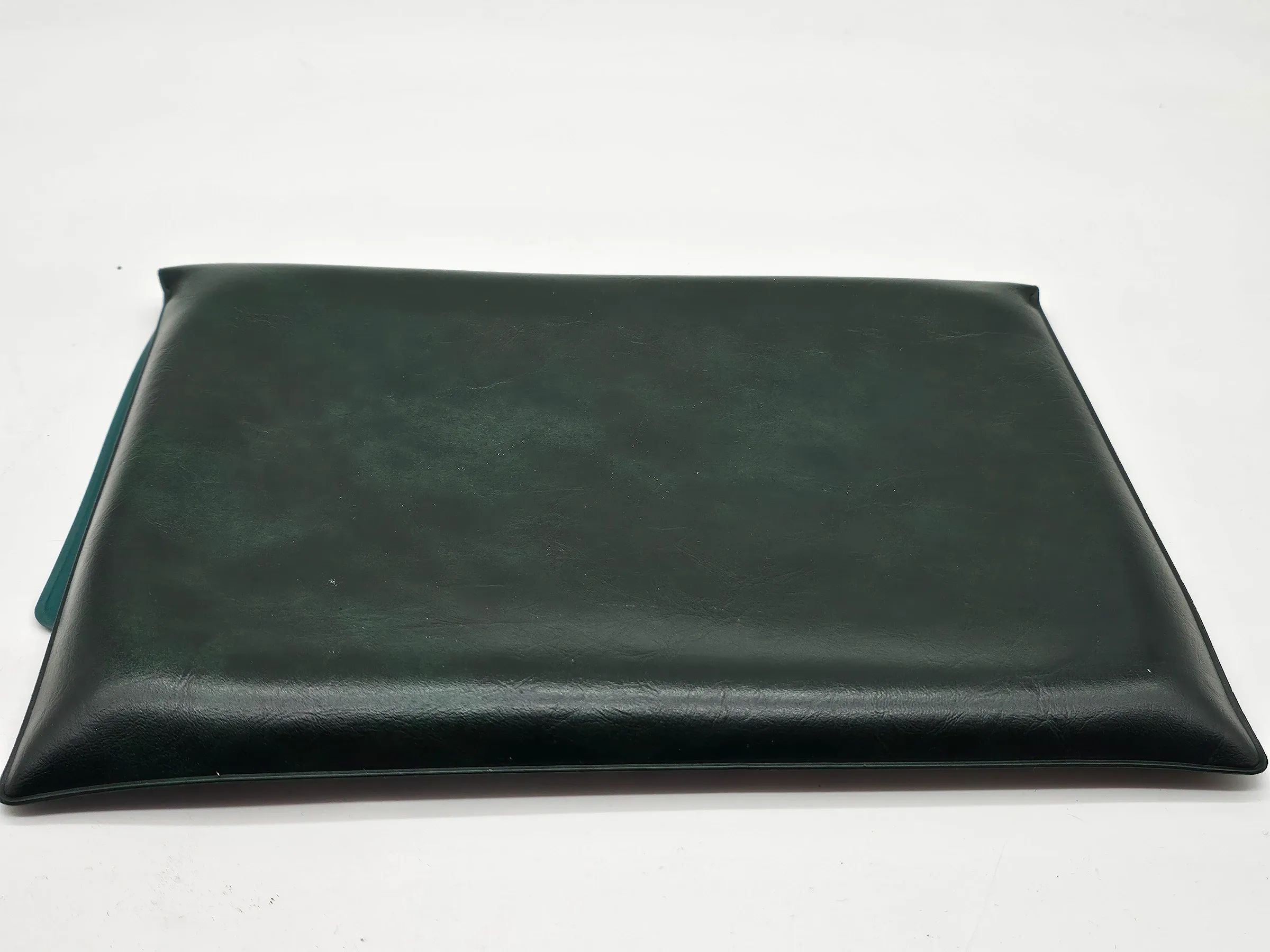 Original Jaguar XK8 Bordmappe leder dunkel grün