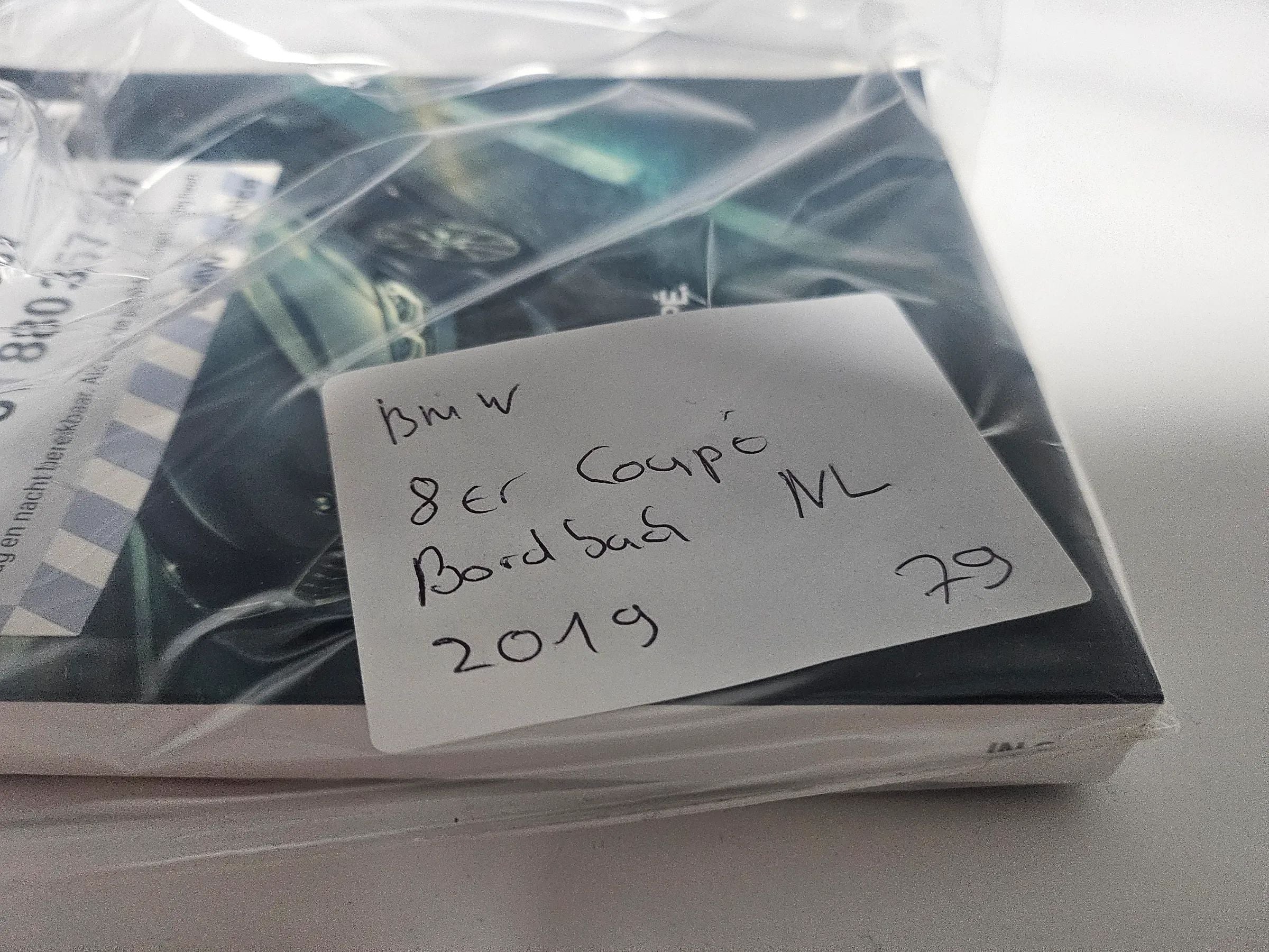 BMW 8er G15 COUPE Betriebsanleitung 2019 Bedienungsanleitung niederländisch