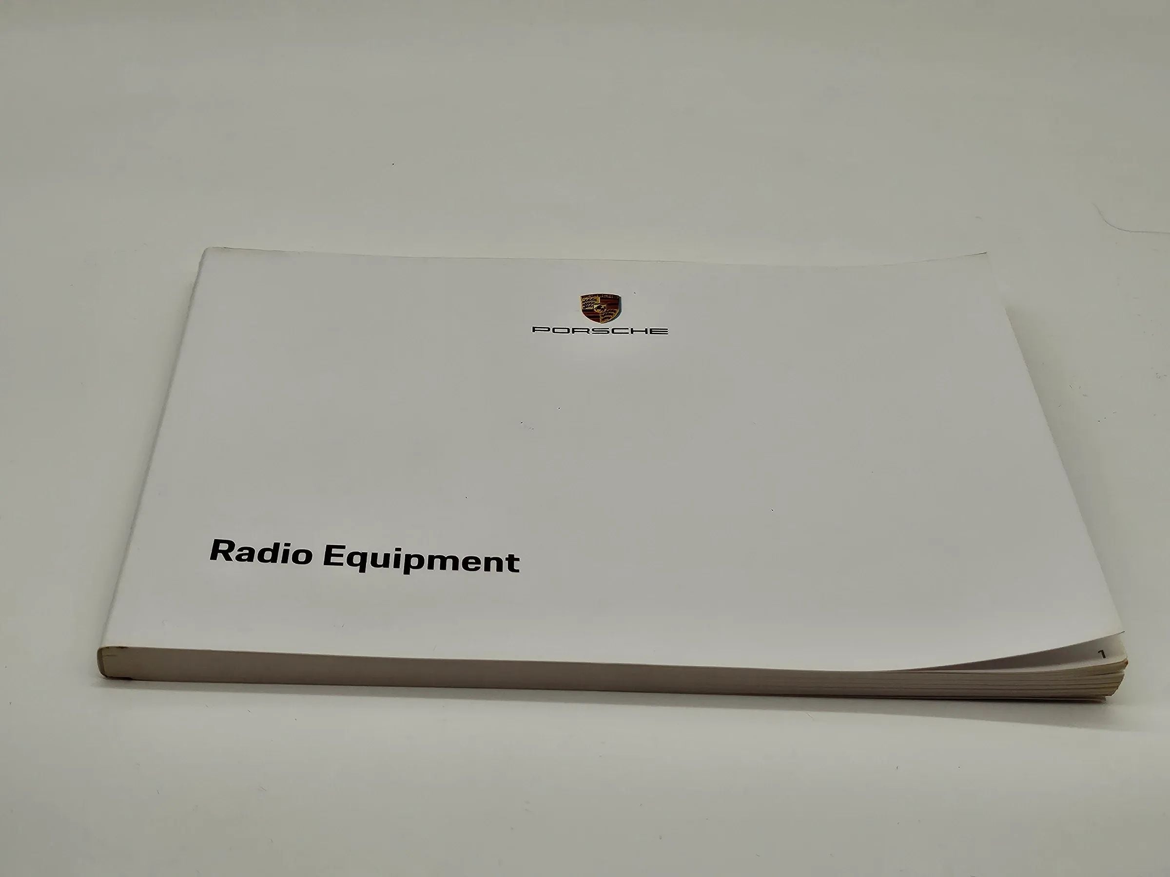 Original Porsche Richtlinie Radio Equipment Bordbuch  WKD95120018 (22)