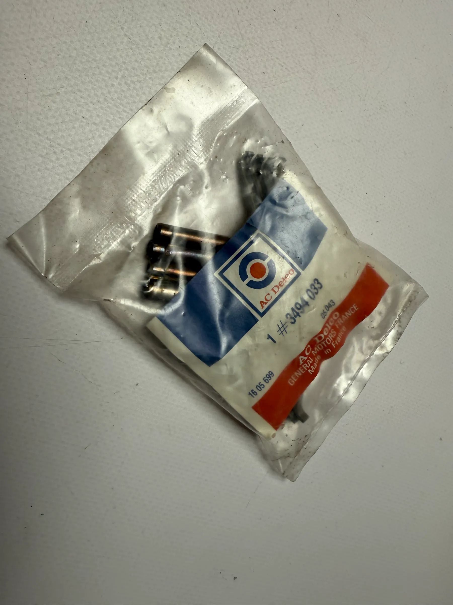 Jeu d'accessoires d'origine AC Delco Opel etc., plaquettes de frein avant 3494033