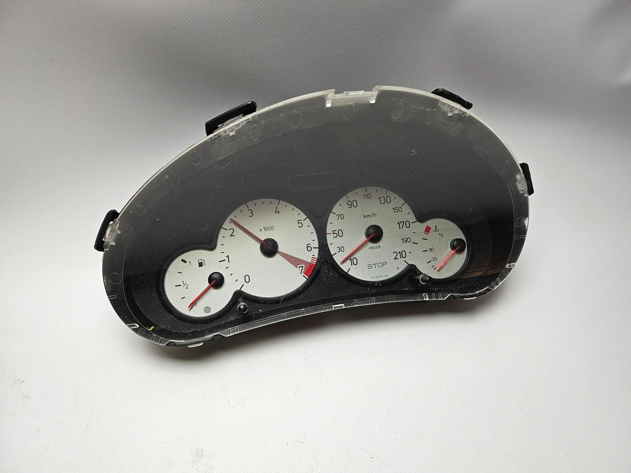 Originele Peugeot 206 CC 1.6 80kW 109PK Teller Kombi-instrument 9656696380