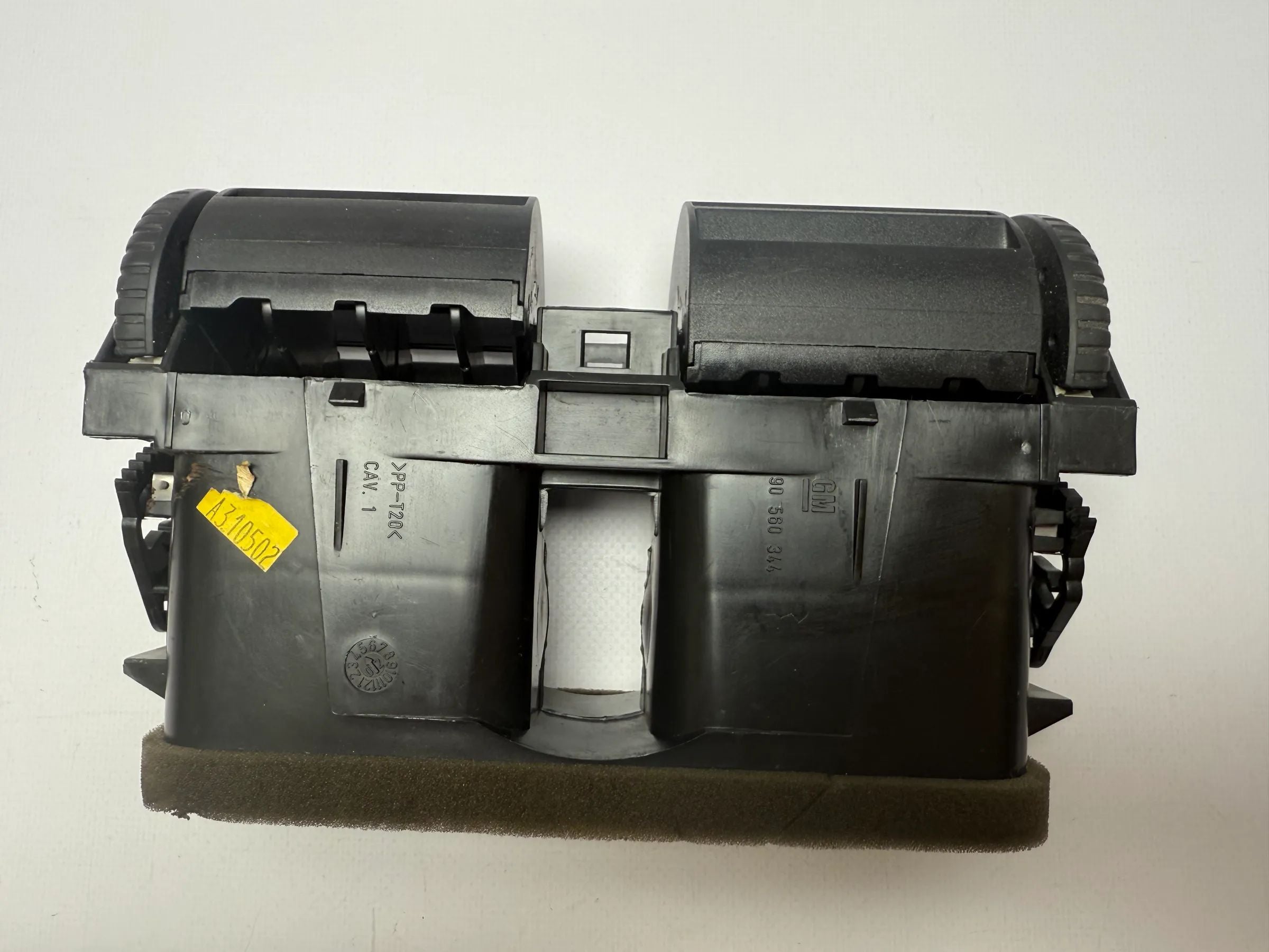 Originele Opel Astra G dubbele luchtuitlaat ventilatierooster 90560344