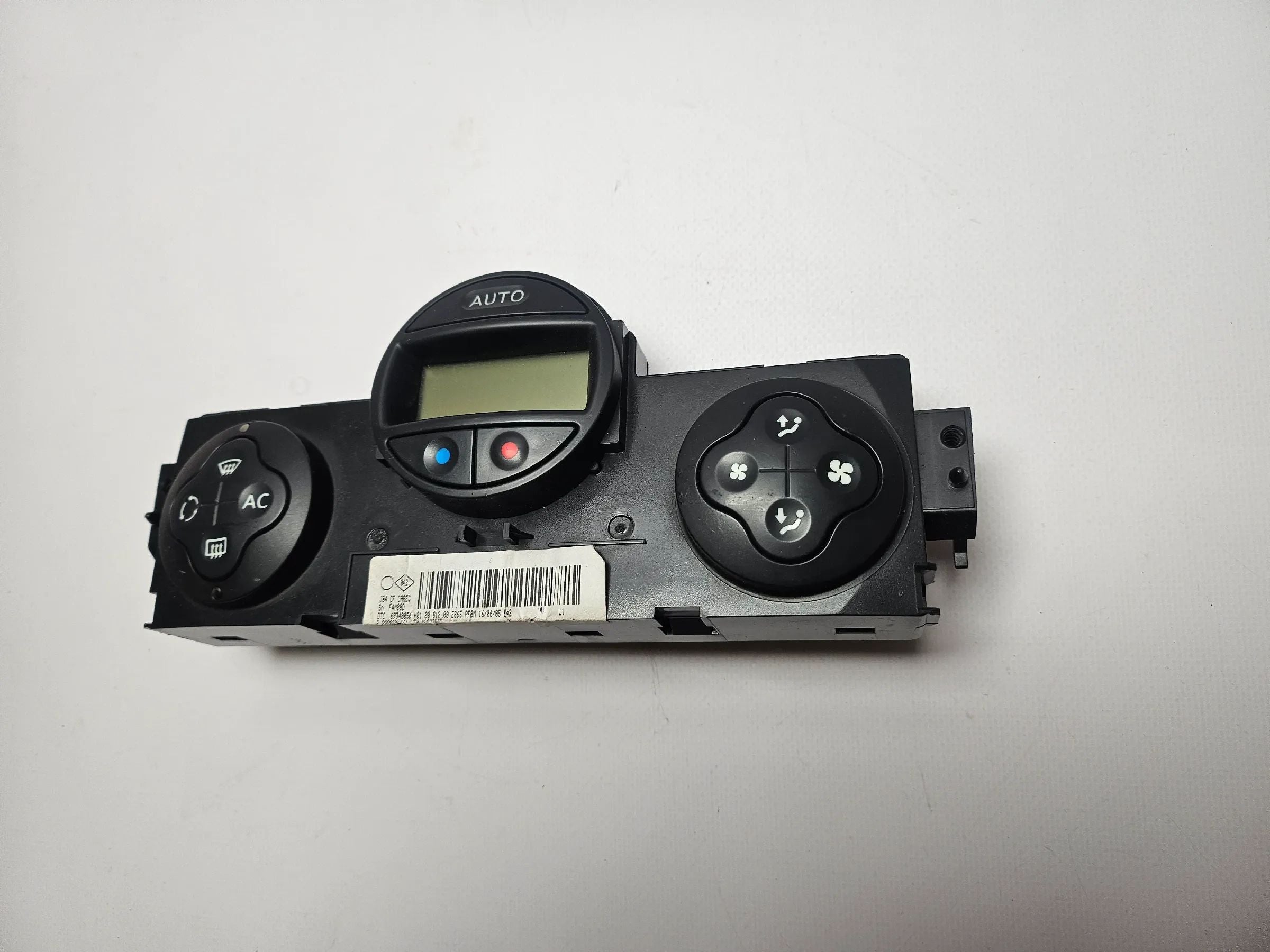 純正 Renault Scenic クライマコントロールパネル 69340056 8200501461 Valeo