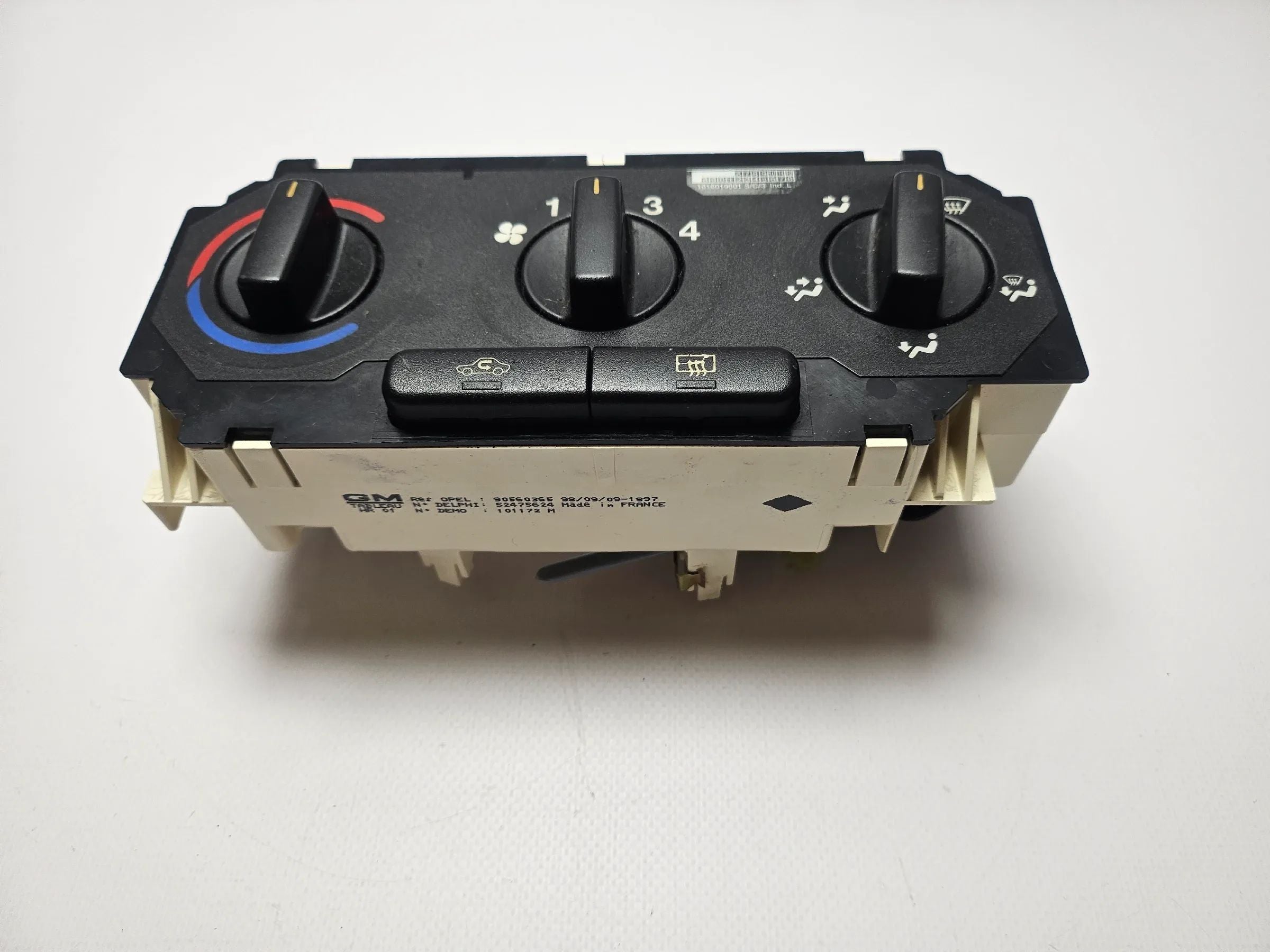 Orig. Opel Astra G Régulateur Ventilateur Chauffage Contrôle Chauffage 90560365