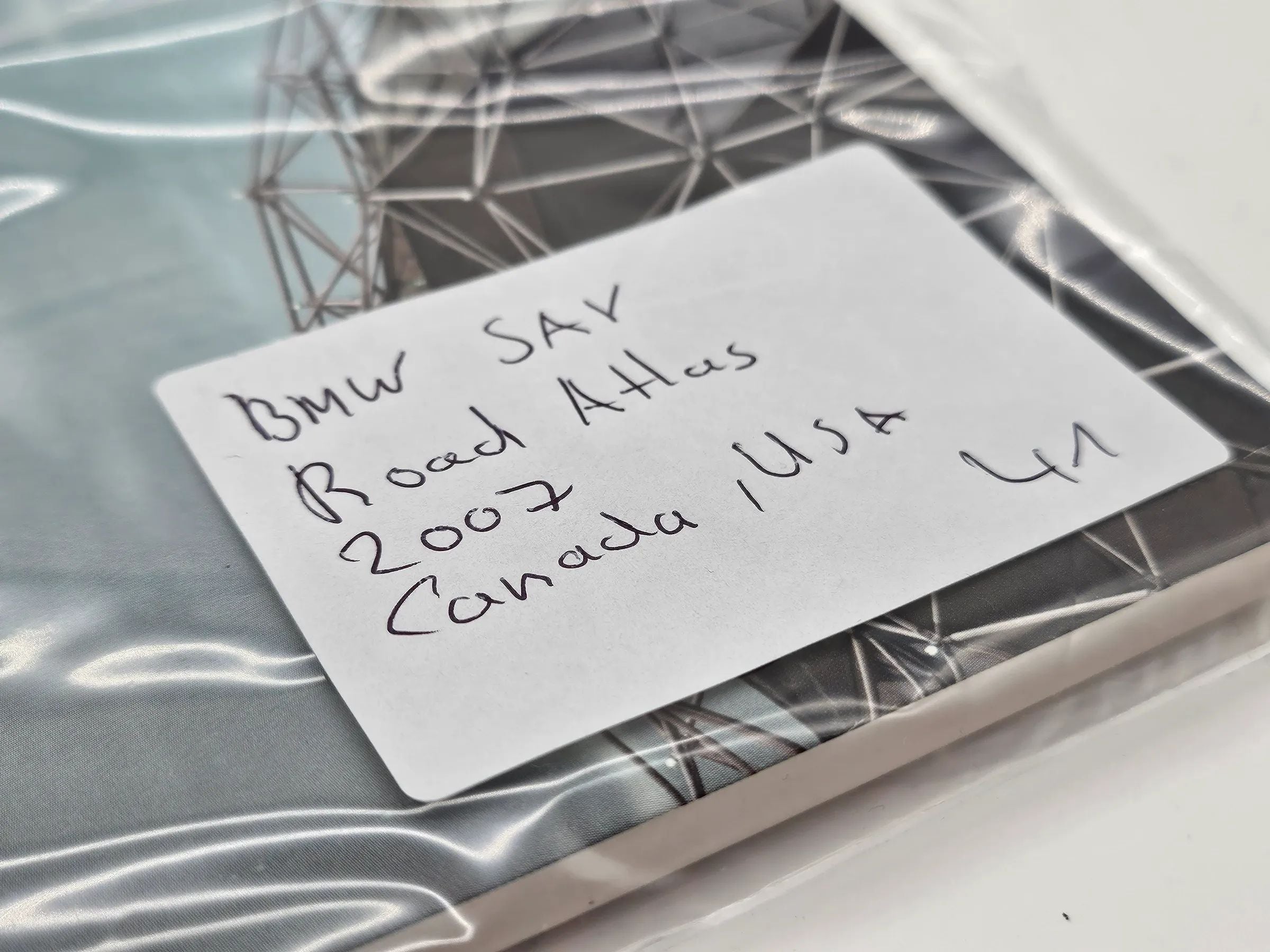 Original BMW X5 E70 2007 SAV Road Atlas Canada USA englisch 01000443174