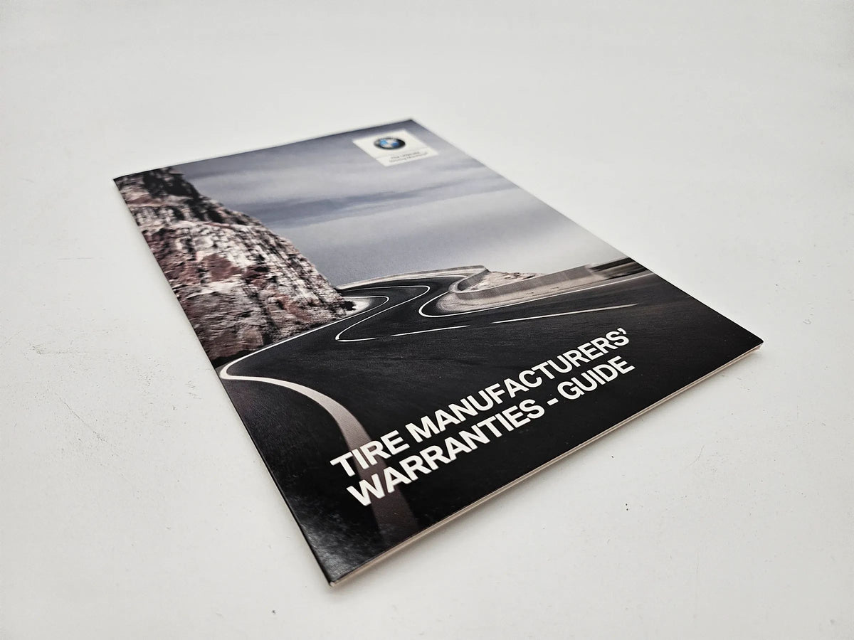 Original BMW TIRE MANUFACTURER WARRANTIES GUIDE 2019  PC, MAC, CD-ROM US english
