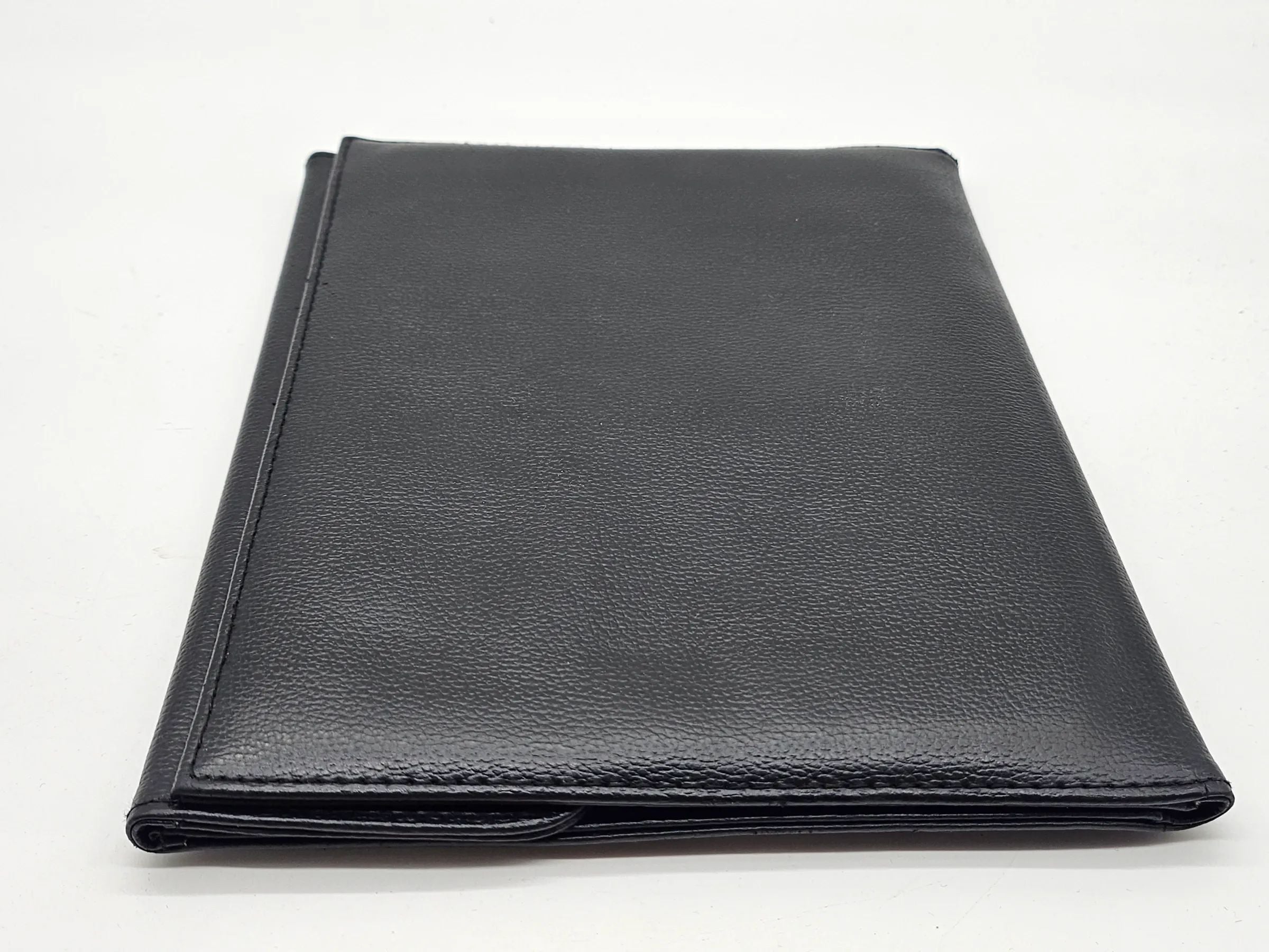 原装宝马黑色皮革车辆文件夹，见图片