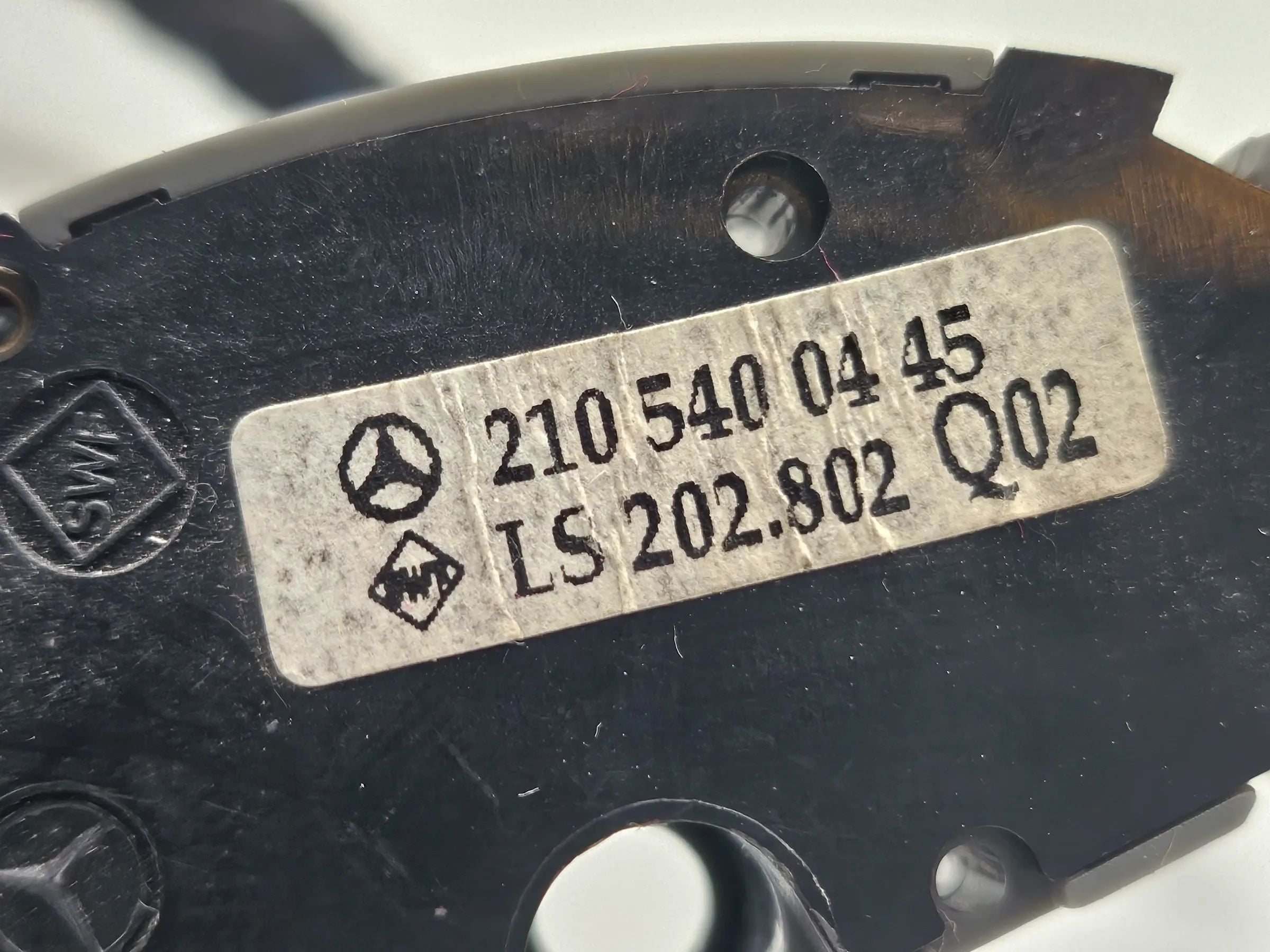 ORIGINAL MERCEDES-BENZ W210 R170 Tempomatschalter 2105400445 SWF LS202802