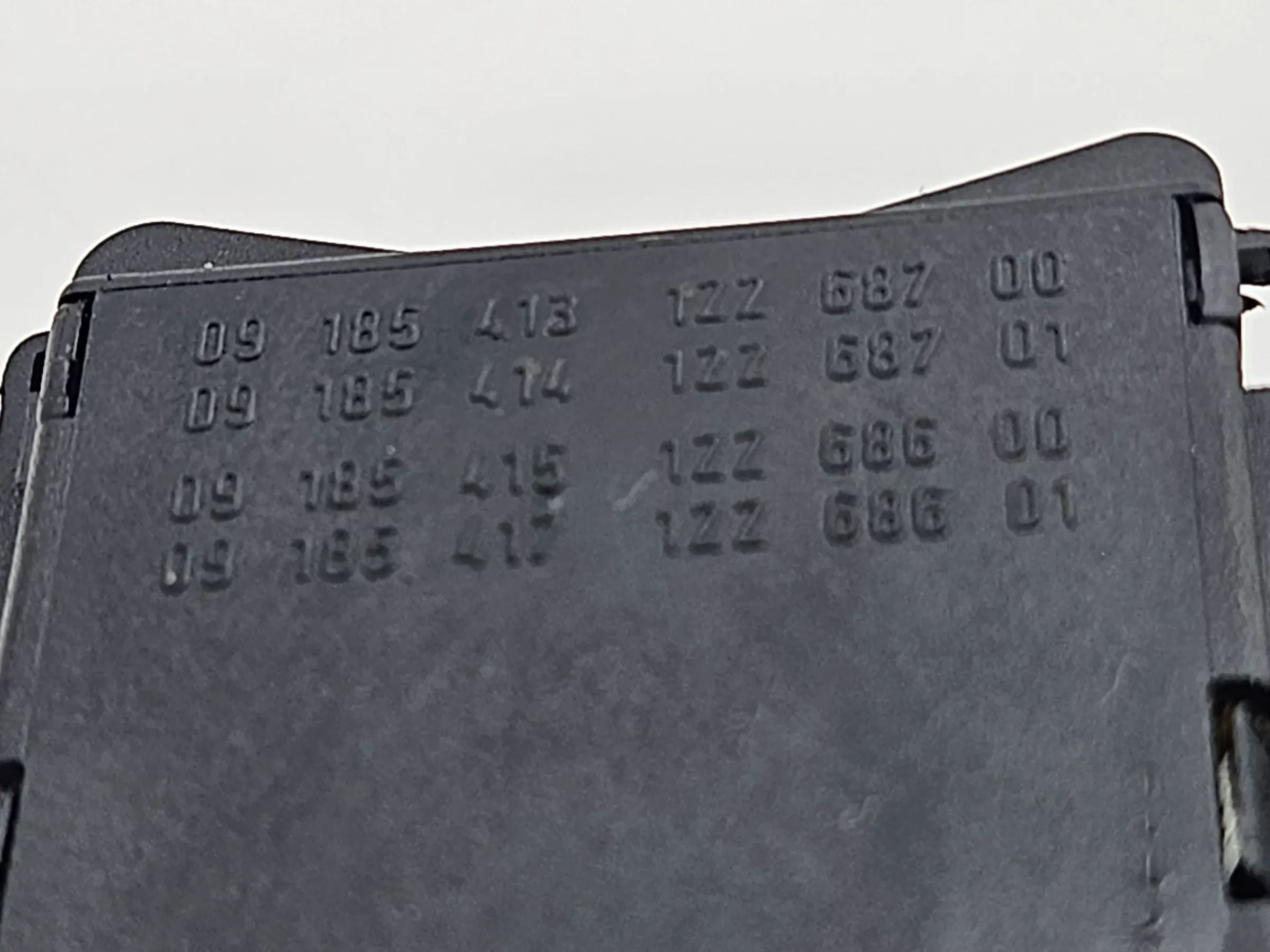 Original Wischerschalter OPEL CORSA C 1.0 - 09185413