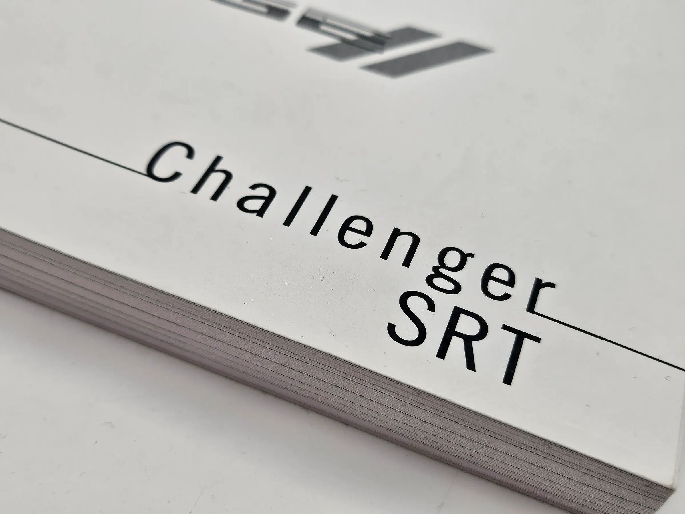 Original  Dodge Challenger SRT Bordbuch 2018 Bedienungsanleitung deutsch