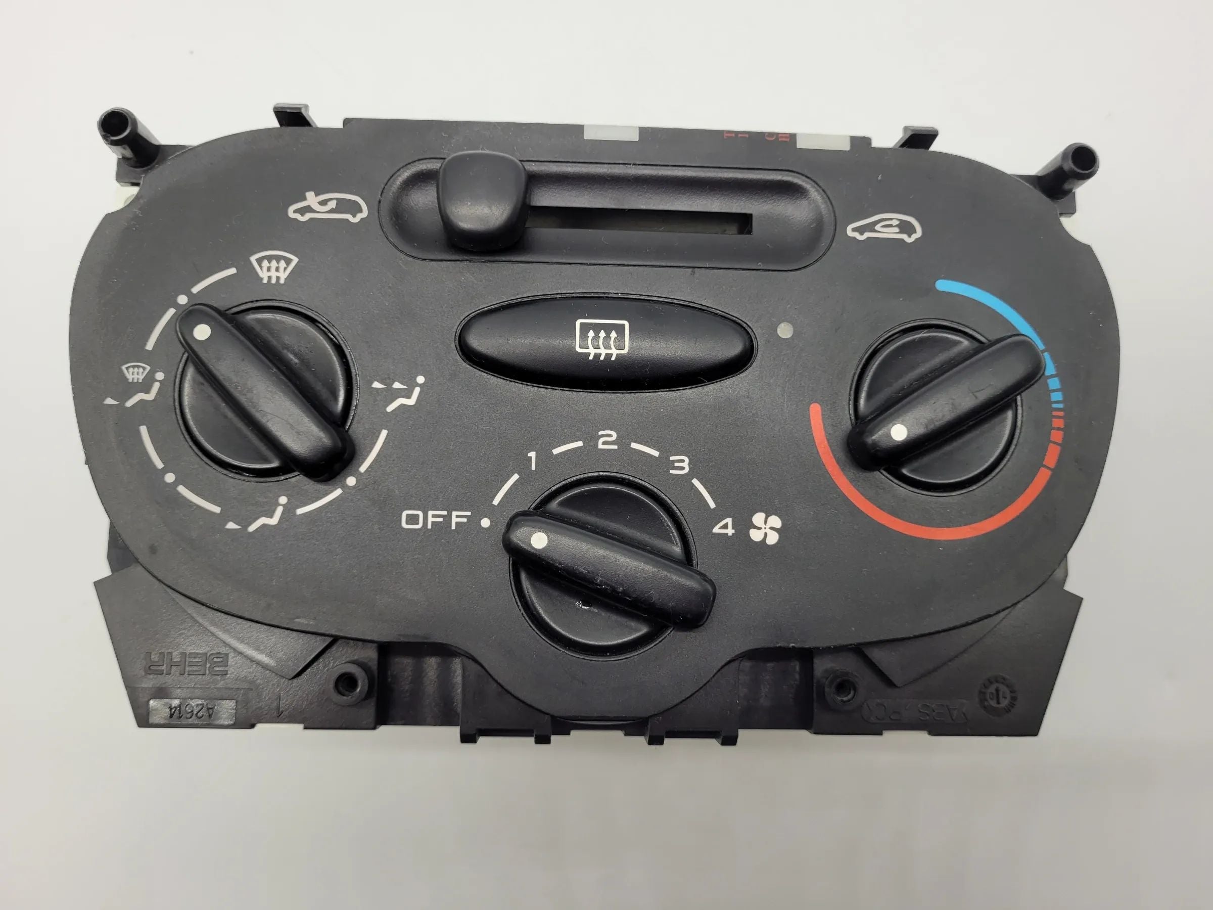 Original Peugeot 206 CC (2D) Klimabedienteil Heizungsbedienteil 99210