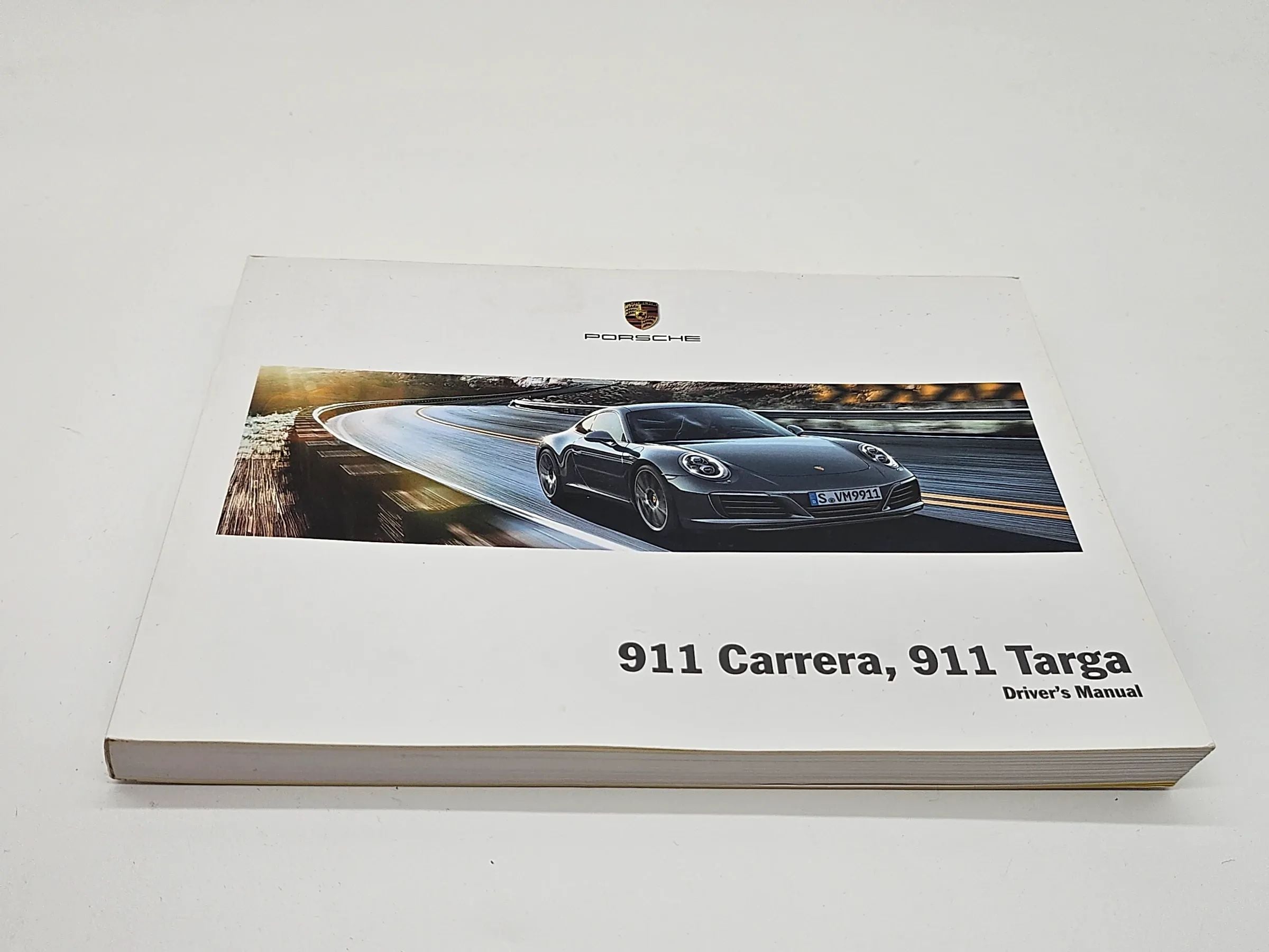 PORSCHE 911 CARRERA  2017  991 Betriebsanleitung Bedienungsanleitung  englisch