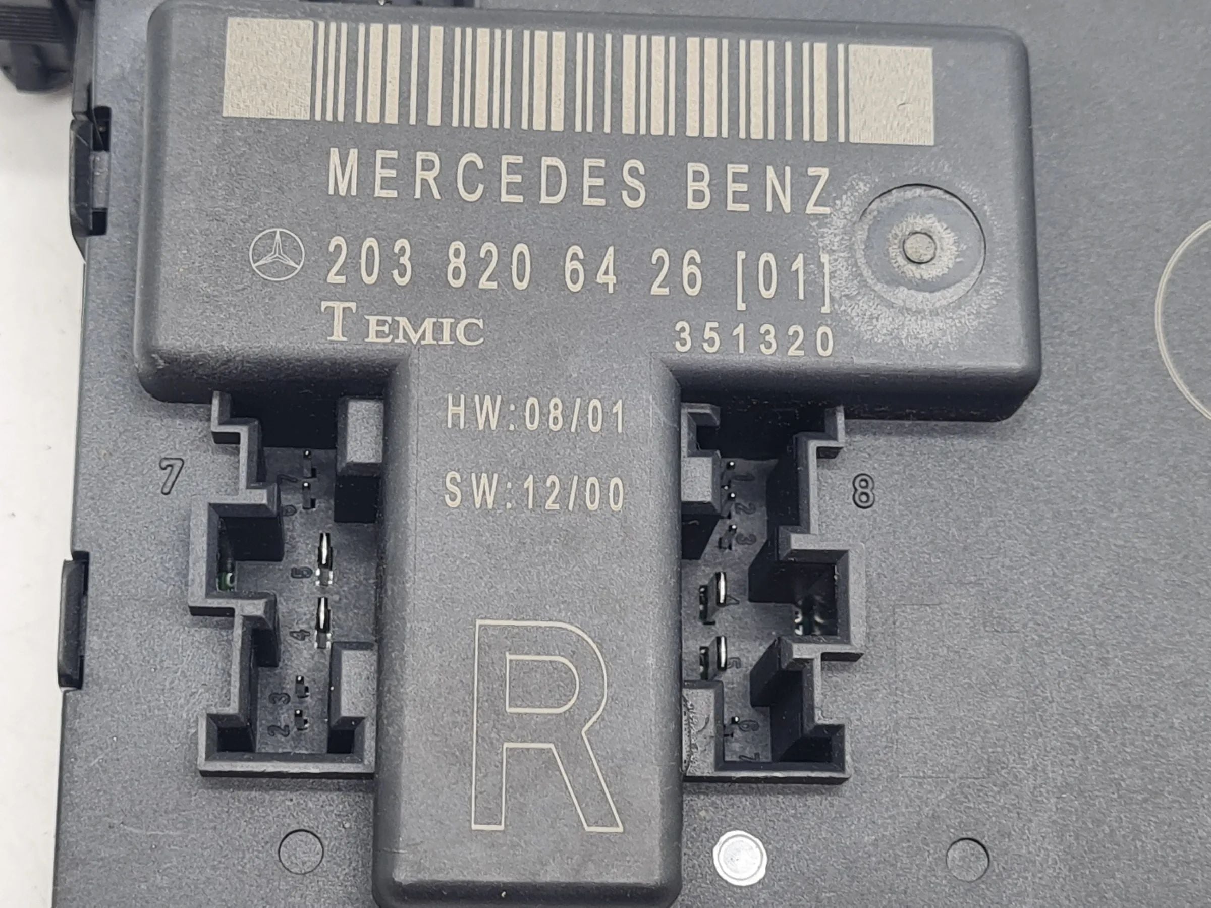 Original Mercedes-Benz C-Klasse (CL203) Steuergerät Tür Rechts A2038206426