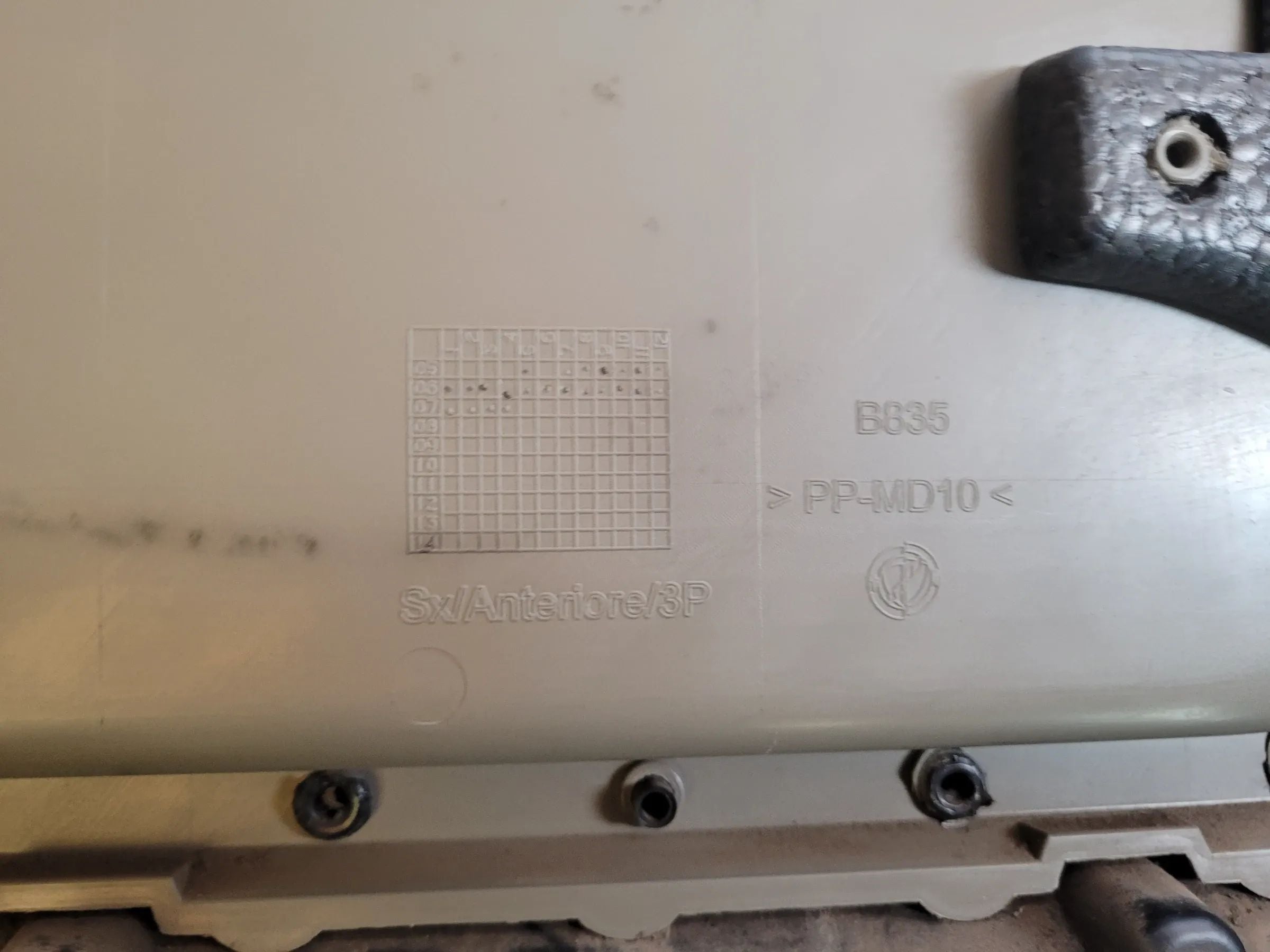 Fiat Punto Grande 199 Türverkleidung Elegance Vorne Links 07354155540 Original