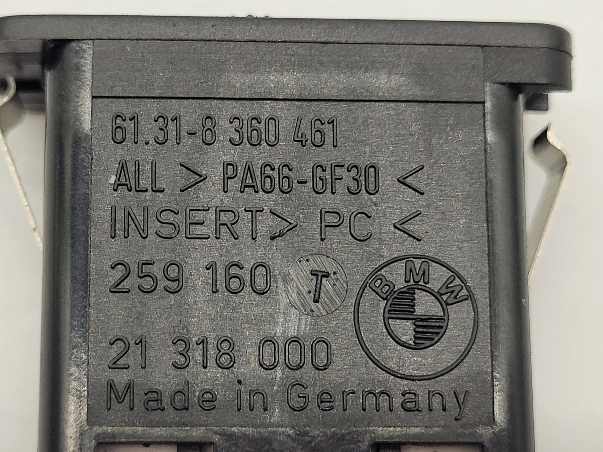 BMW 5er Touring Helligkeitsregler Dimmer Schalter Licht 61.31-8360461 Original