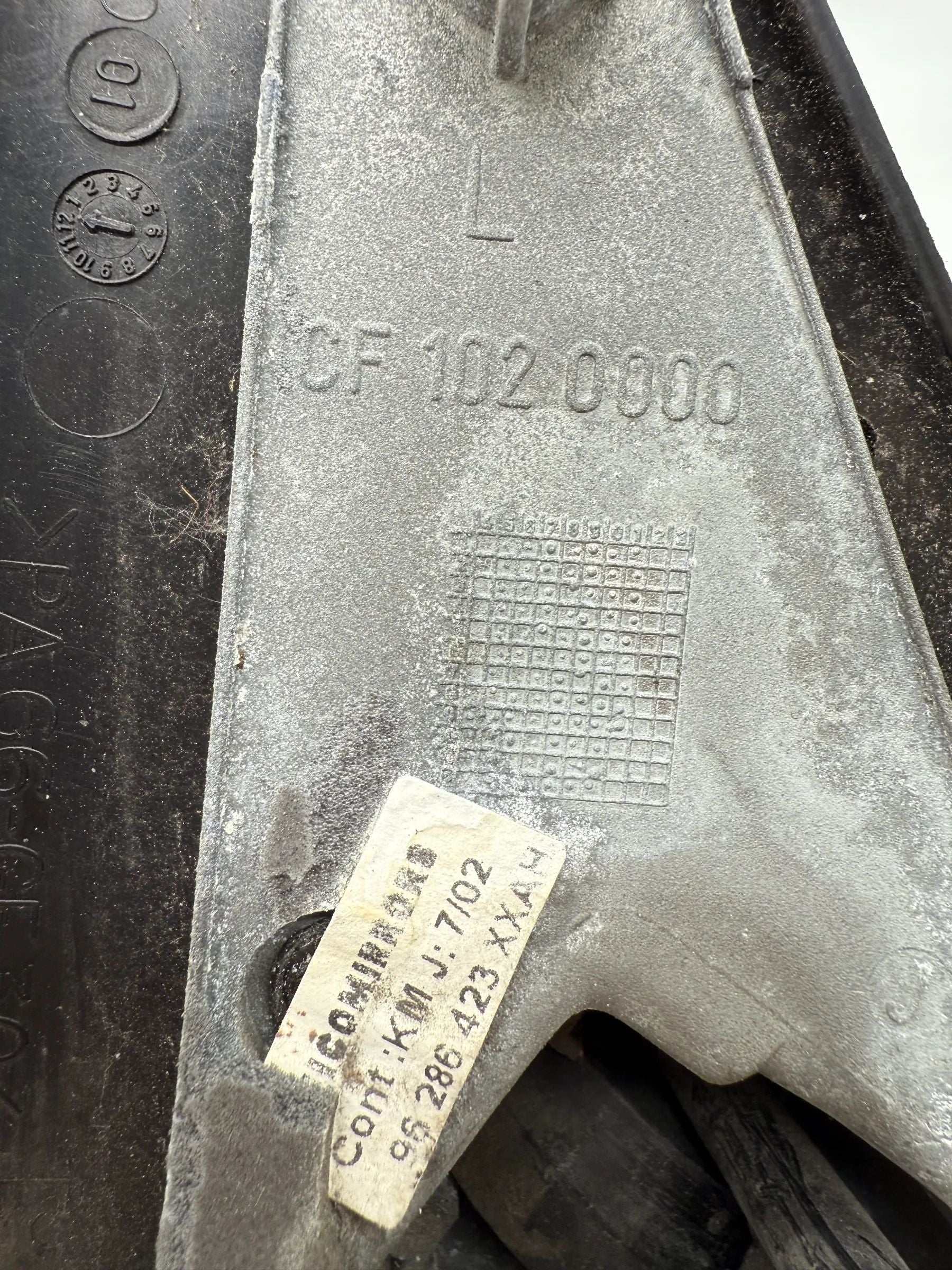 PEUGEOT 106 exterior mirror left manual, black cp2635000