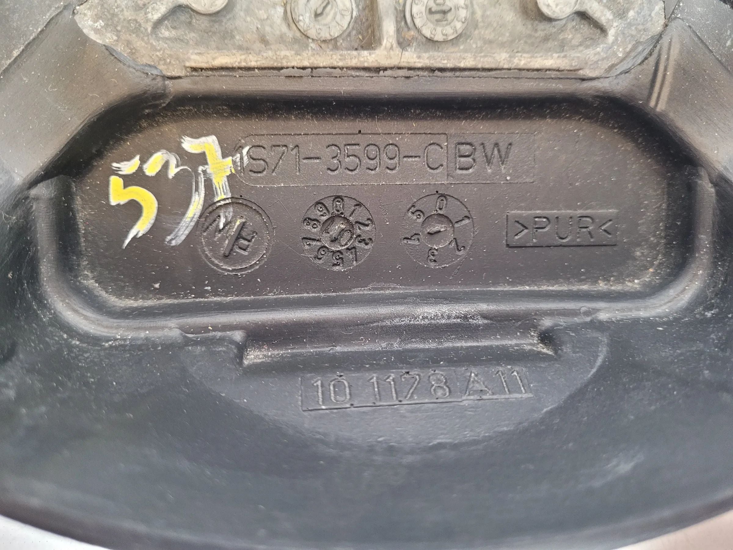 Original Ford Mondeo 3 III BWY/B4Y/B5Y Leder Lenkrad 1S71-3599-CBW
