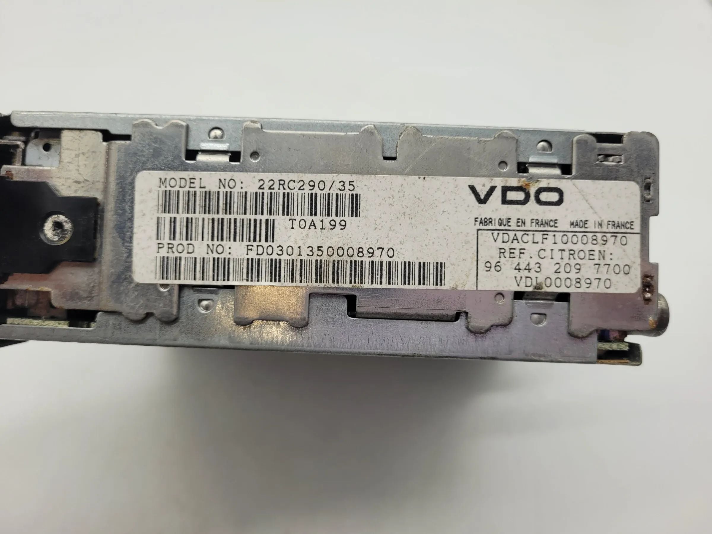 Original Citroen Xsara Picasso (N68) VDO CD Autoradio 964432097700