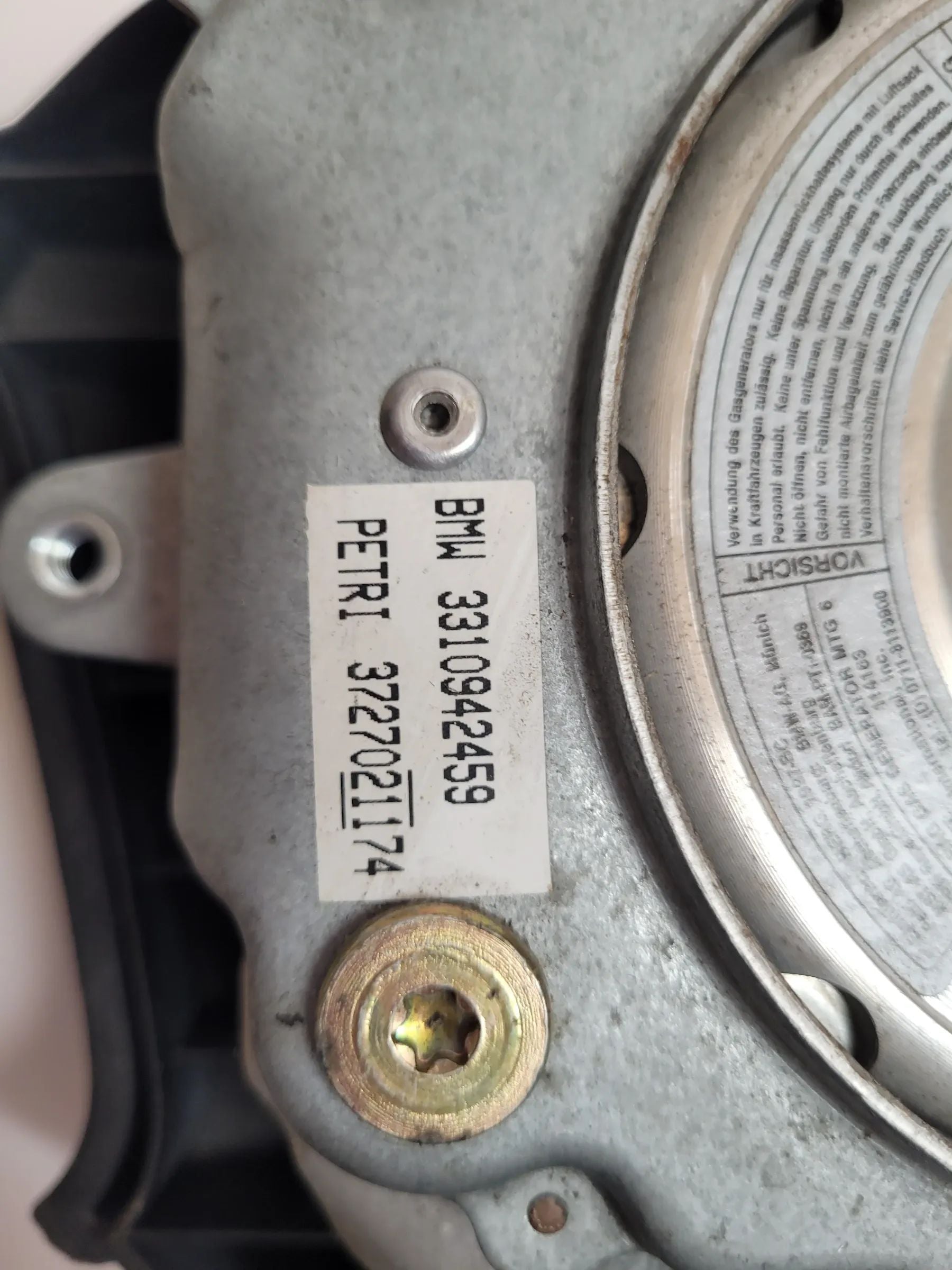 Original BMW 3er (E36) 4-Speichen Lenkrad 1092038