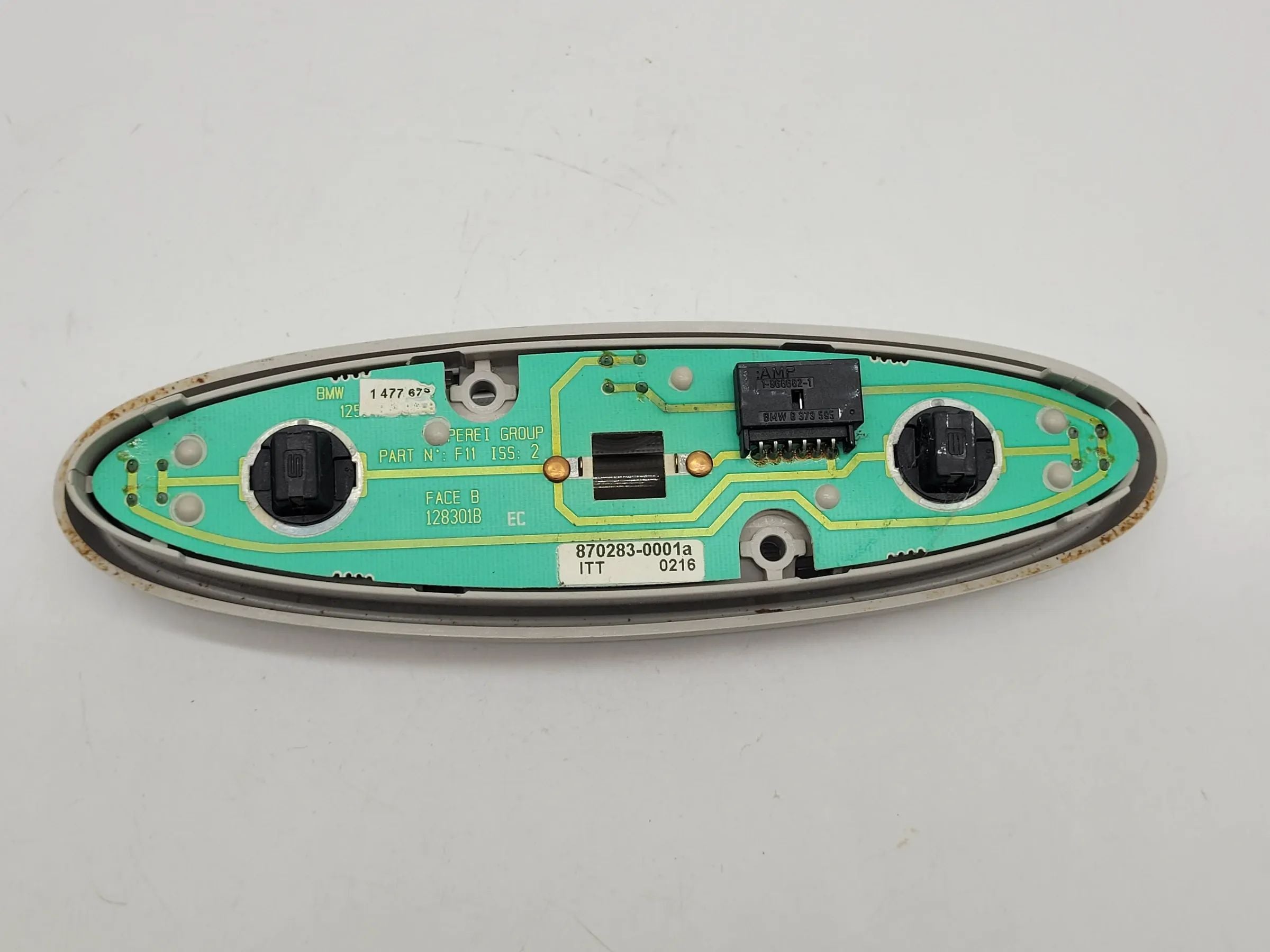 Original Mini One (R50/R53) Displaygehäuse Abdeckung Digitaluhr 1514196