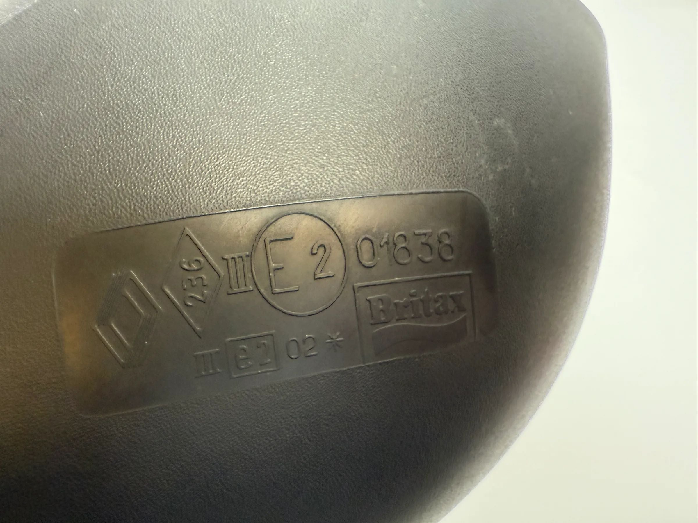 Original Renault Twingo I 1 (C06) Außenspiegel Rechts Schwarz 01838 / 7701471568