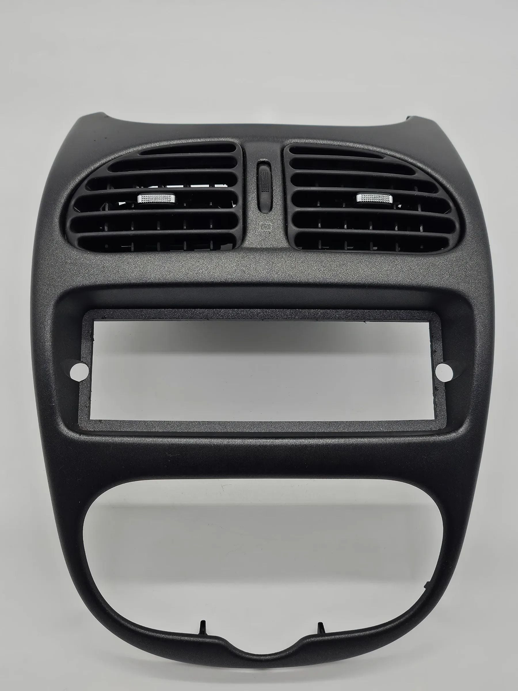 Original PEUGEOT 206 CC Luft Düse Mitte Einbau Rahmen Radio Schacht 9640404777