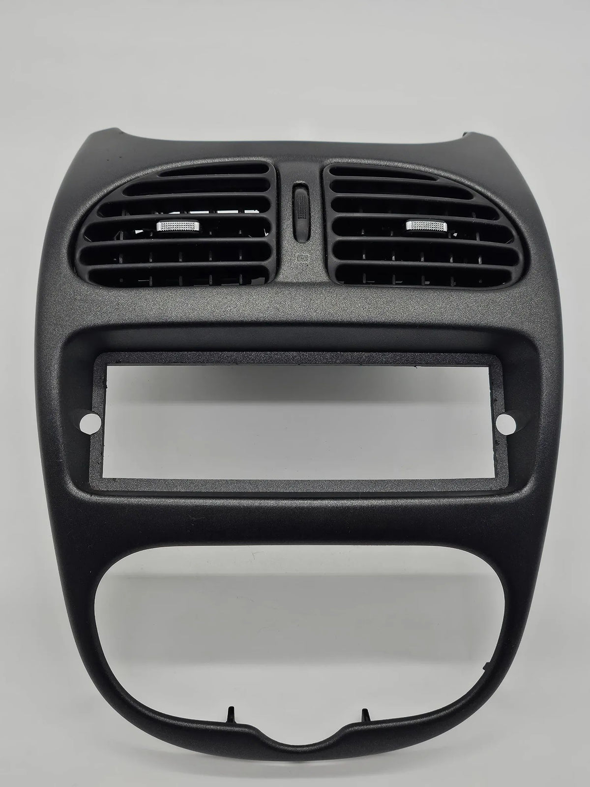 Original PEUGEOT 206 CC Luft Düse Mitte Einbau Rahmen Radio Schacht 9640404777