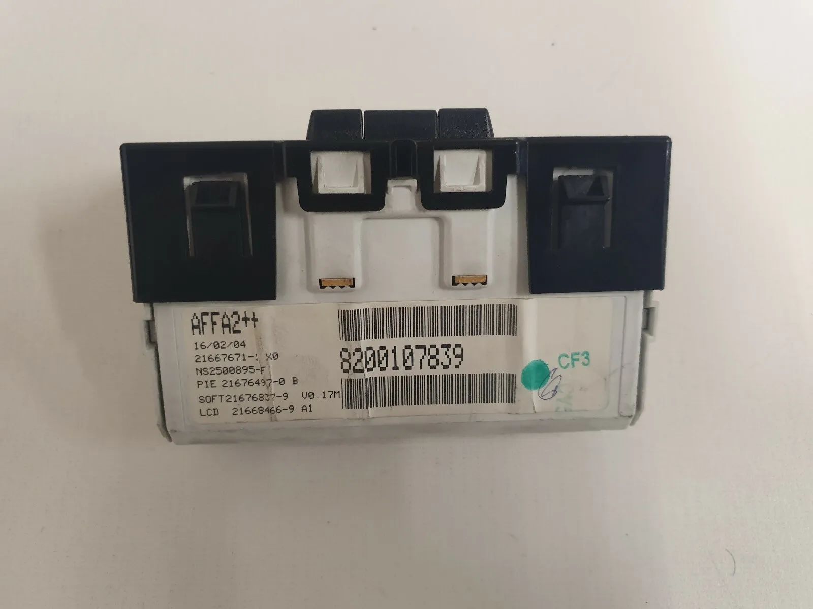 Display computer di bordo RENAULT Megane II 8200107839 AN6018 K19