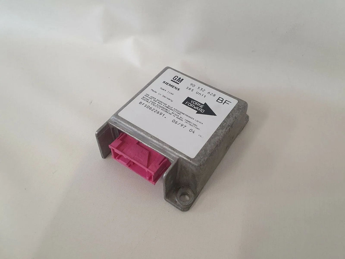 ⭐⭐⭐ original Airbagsteuergerät 90532628BF Opel Corsa B Bj,1996 1.2L 33KW ⭐⭐⭐