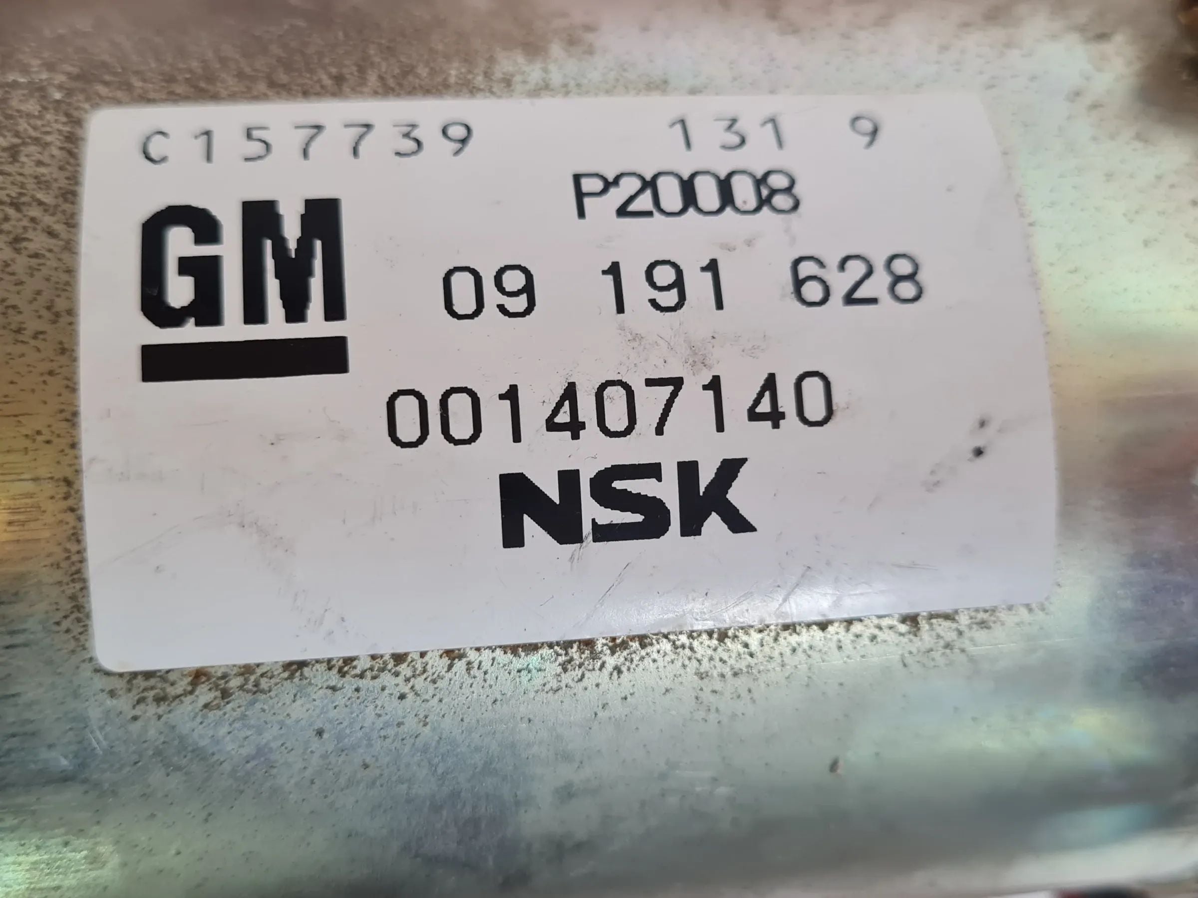 Opel Corsa C X01 Servopumpe 09191628 (Original)