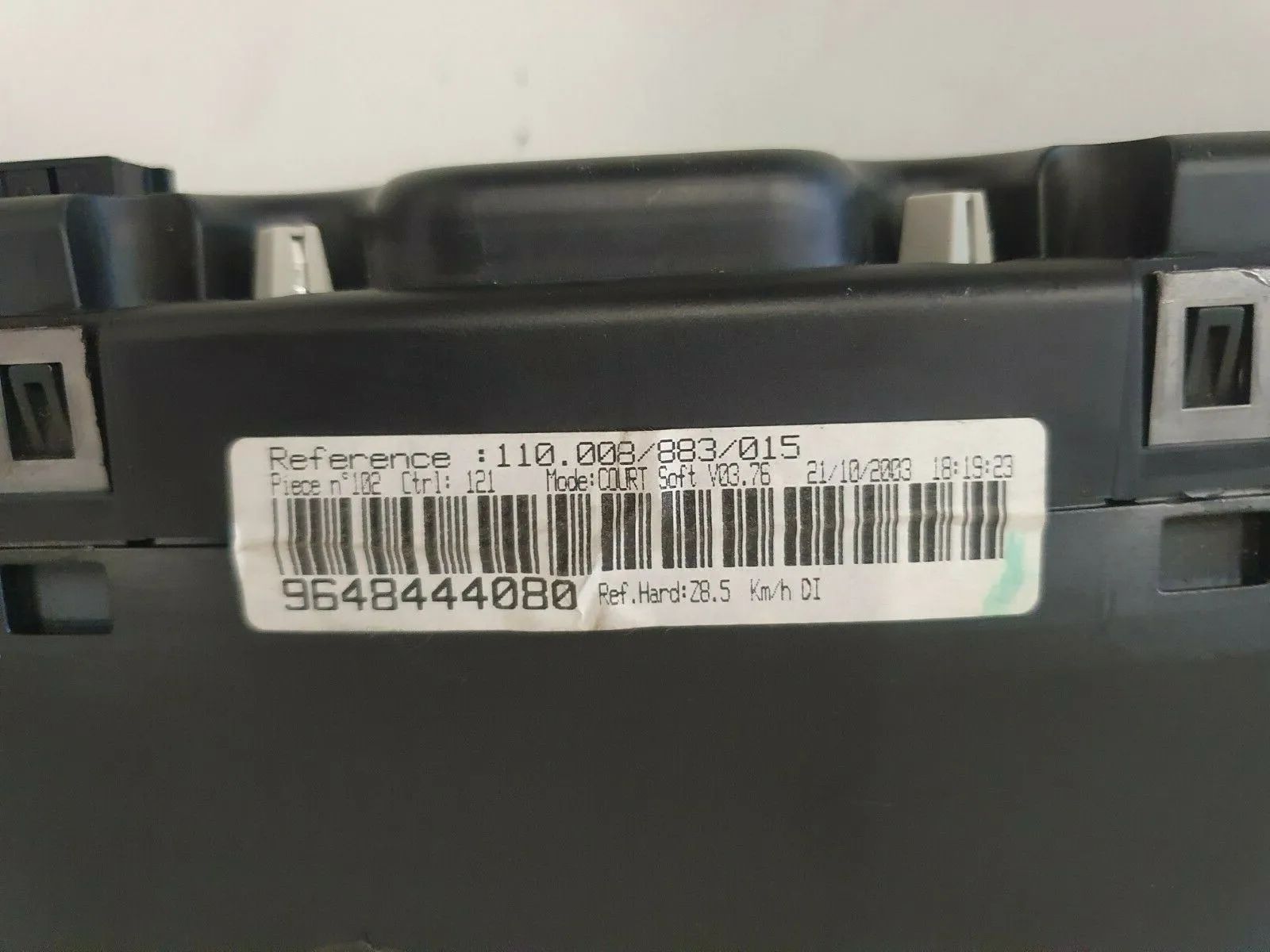 อะไหล่แท้ PEUGEOT 607 (1999-2004) ดีเซล ชุดมาตรวัดความเร็ว 9648444080