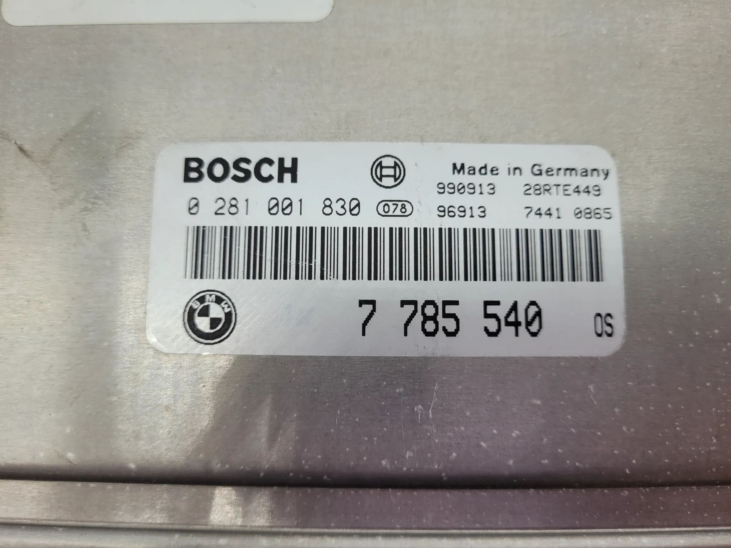 BMW 5er Touring E39 Motorsteuergerät M57D30 ECU 7785540 Original