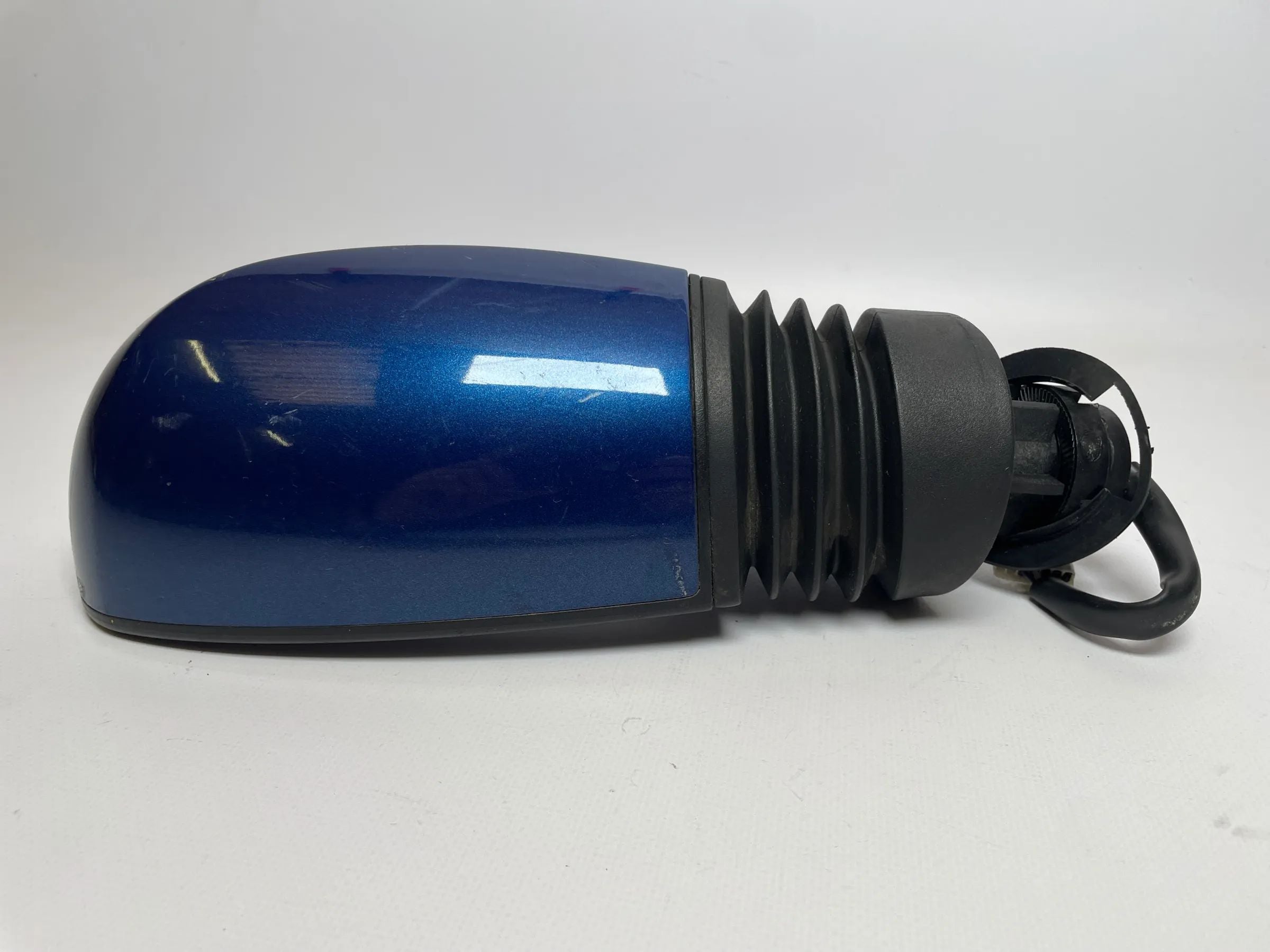 Original Fiat Punto II 2 Außenspiegel / Seitenspiegel Elek. Links Blau 0157181