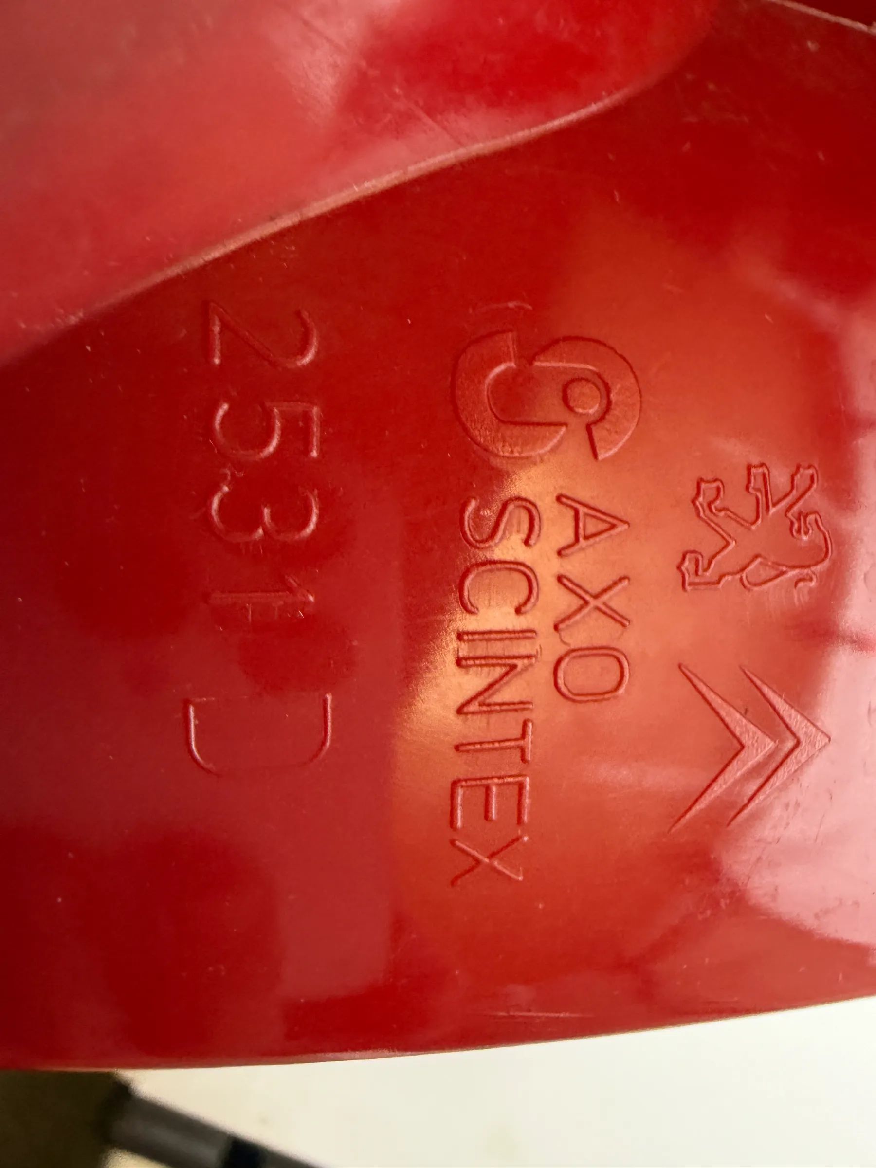 Original Peugeot 206 (2A/C) Rücklicht / Rückleuchte Rechts Axo Scintex 2531