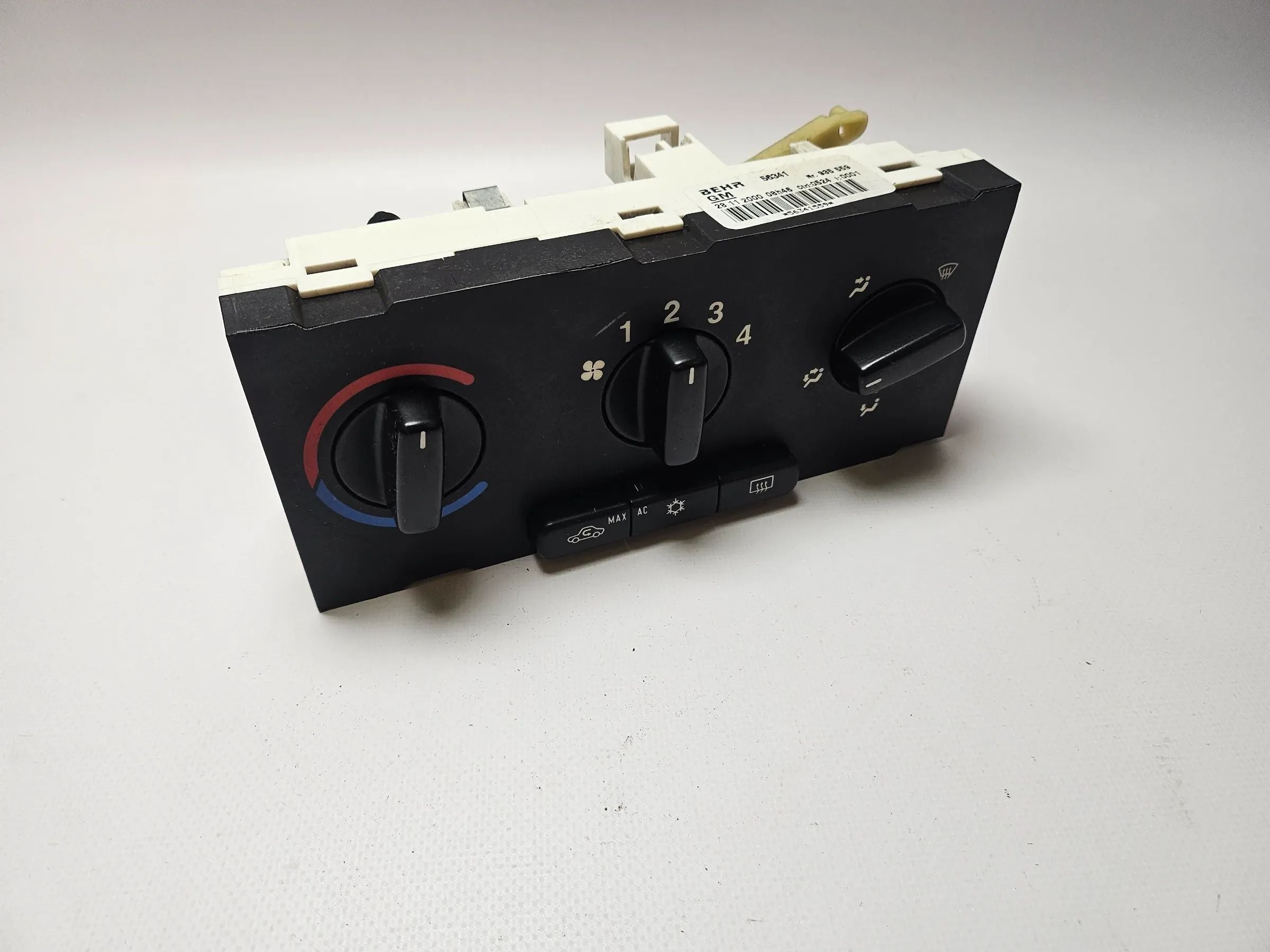 Original Opel Astra 1.6 G Painel de Controlo do Ar Condicionado e Aquecimento 90559839