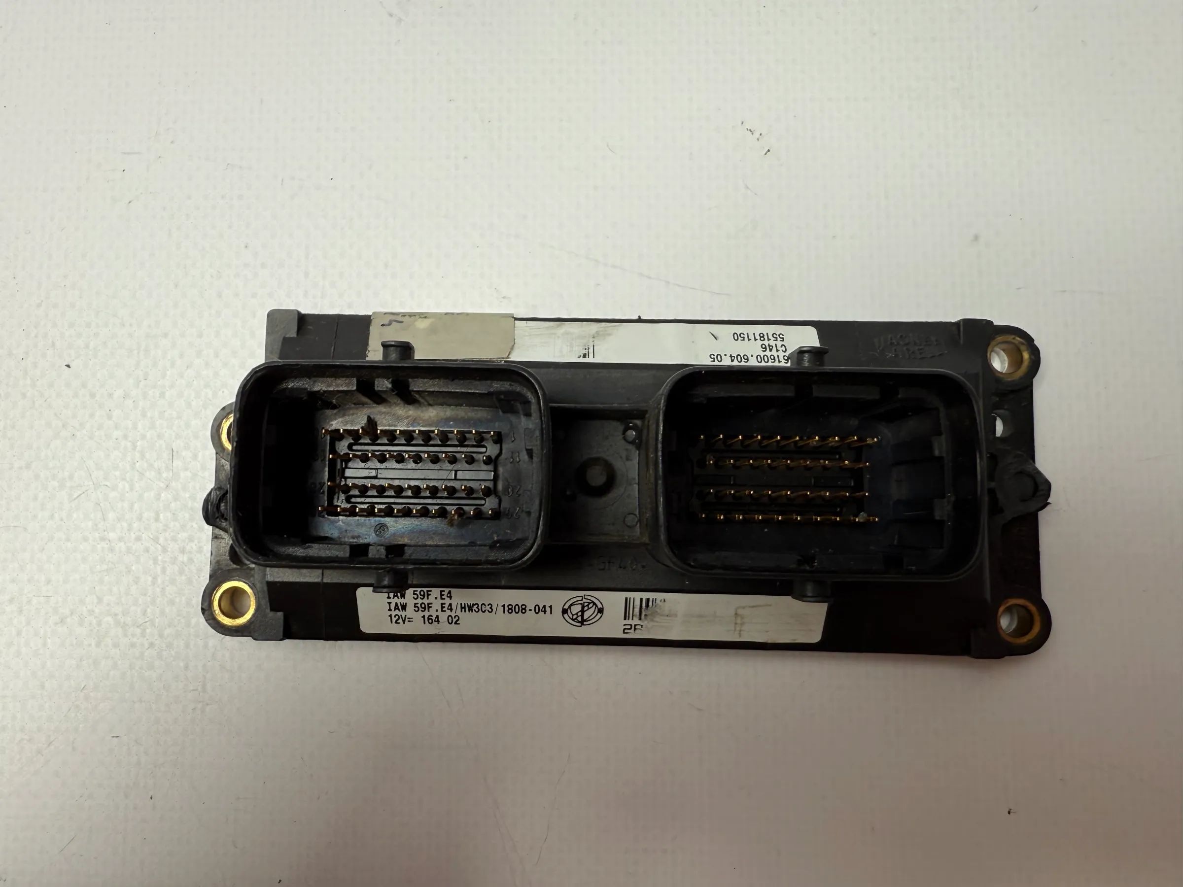 Original Fiat Punto 188 Motorsteuergerät 55181150 / IAW59F.E4