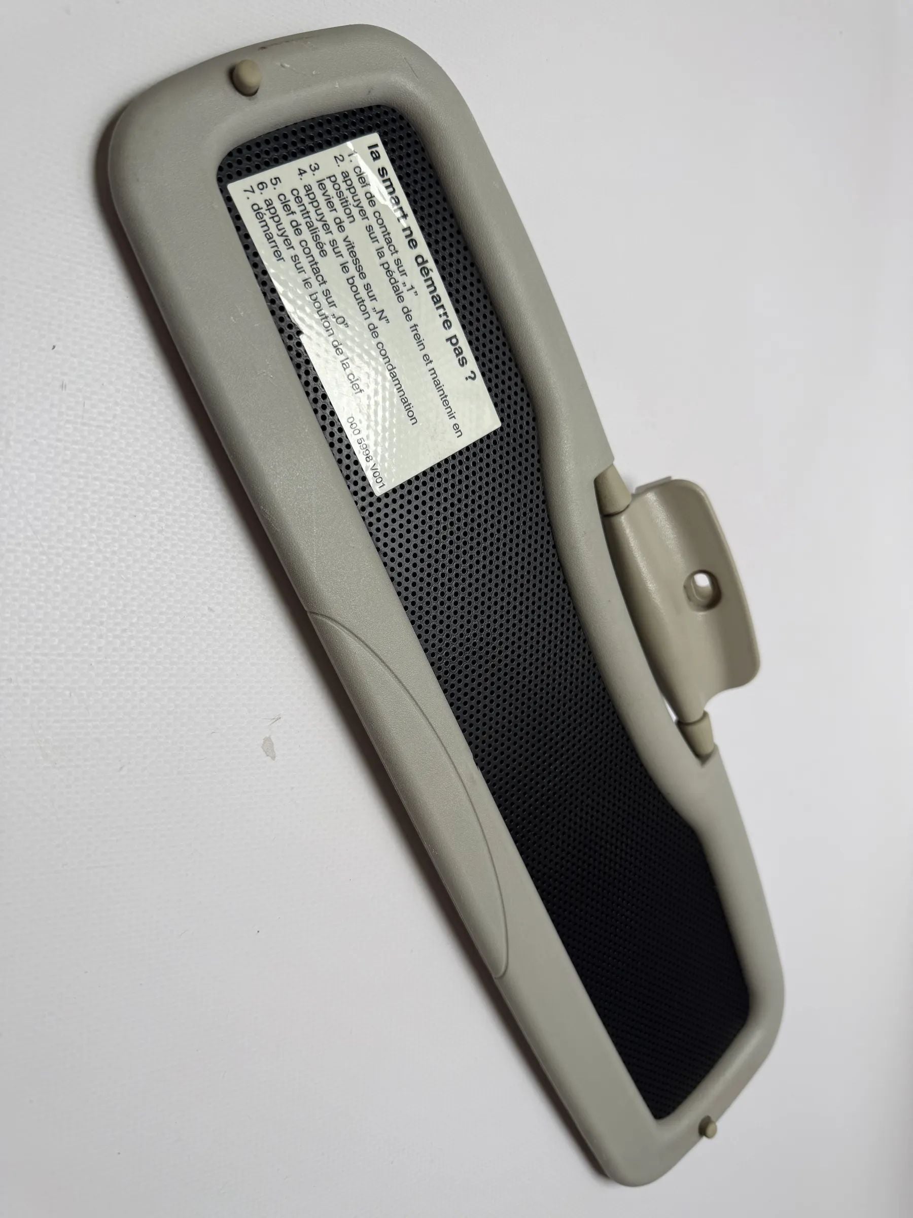 Originele Smart zonneklep zonbescherming links bestuurderszijde