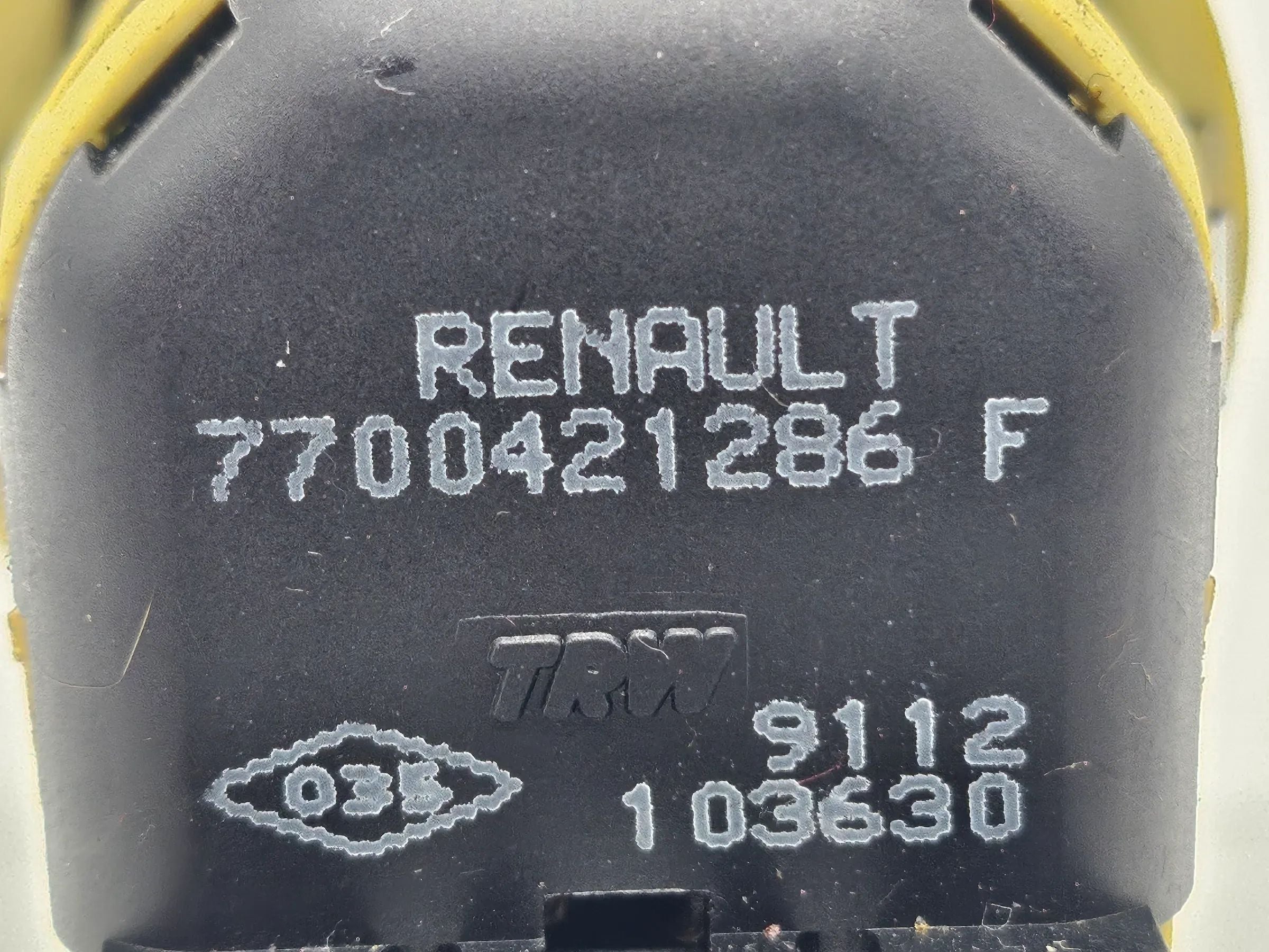 Original Renault Twingo C06 Interruptor de Espelho Regulador de Espelho 7700421286F