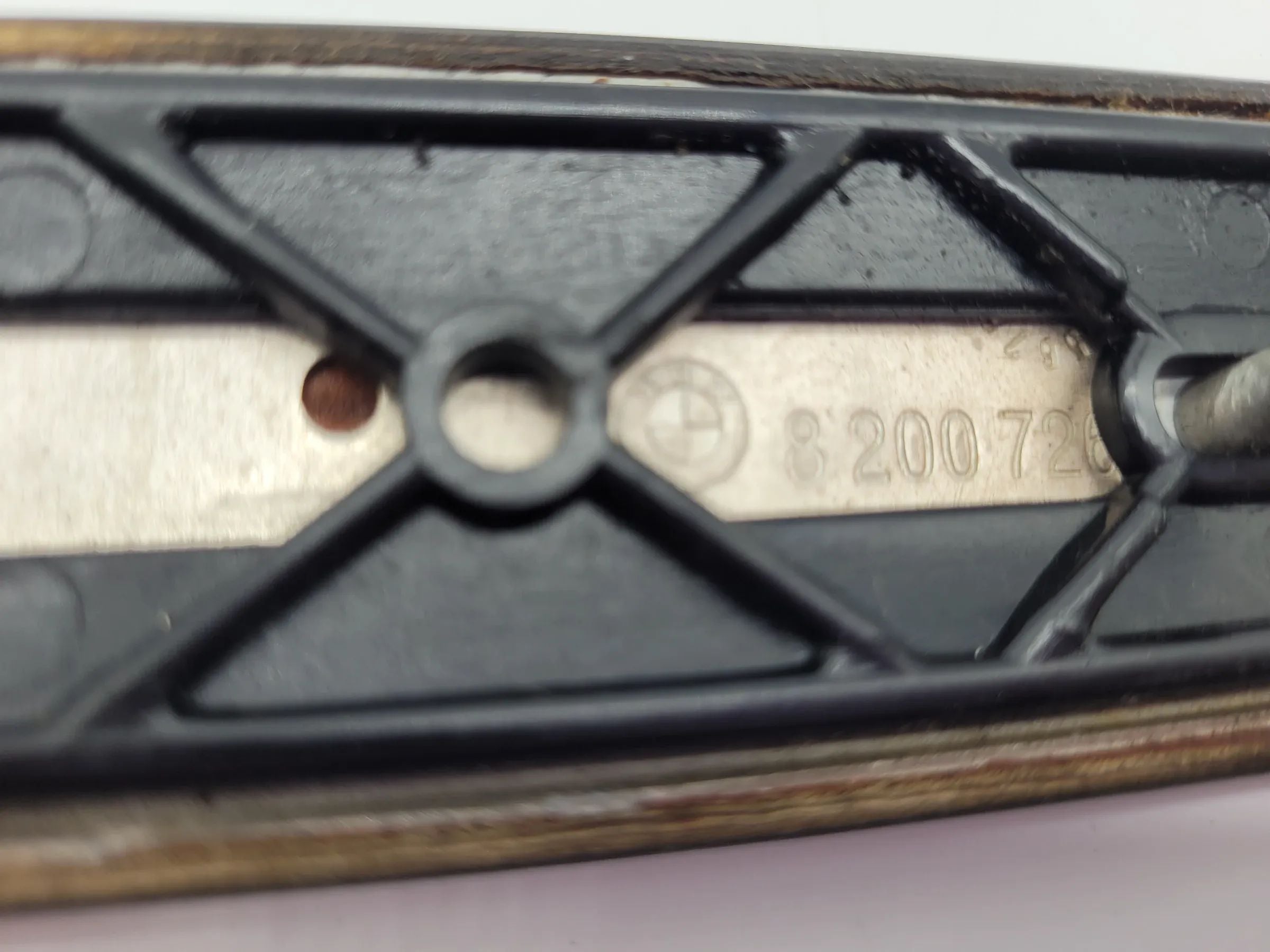 Original BMW 3er (E46) Dekorleiste Holzoptik Dunkel Rechts Vorne 51428200726