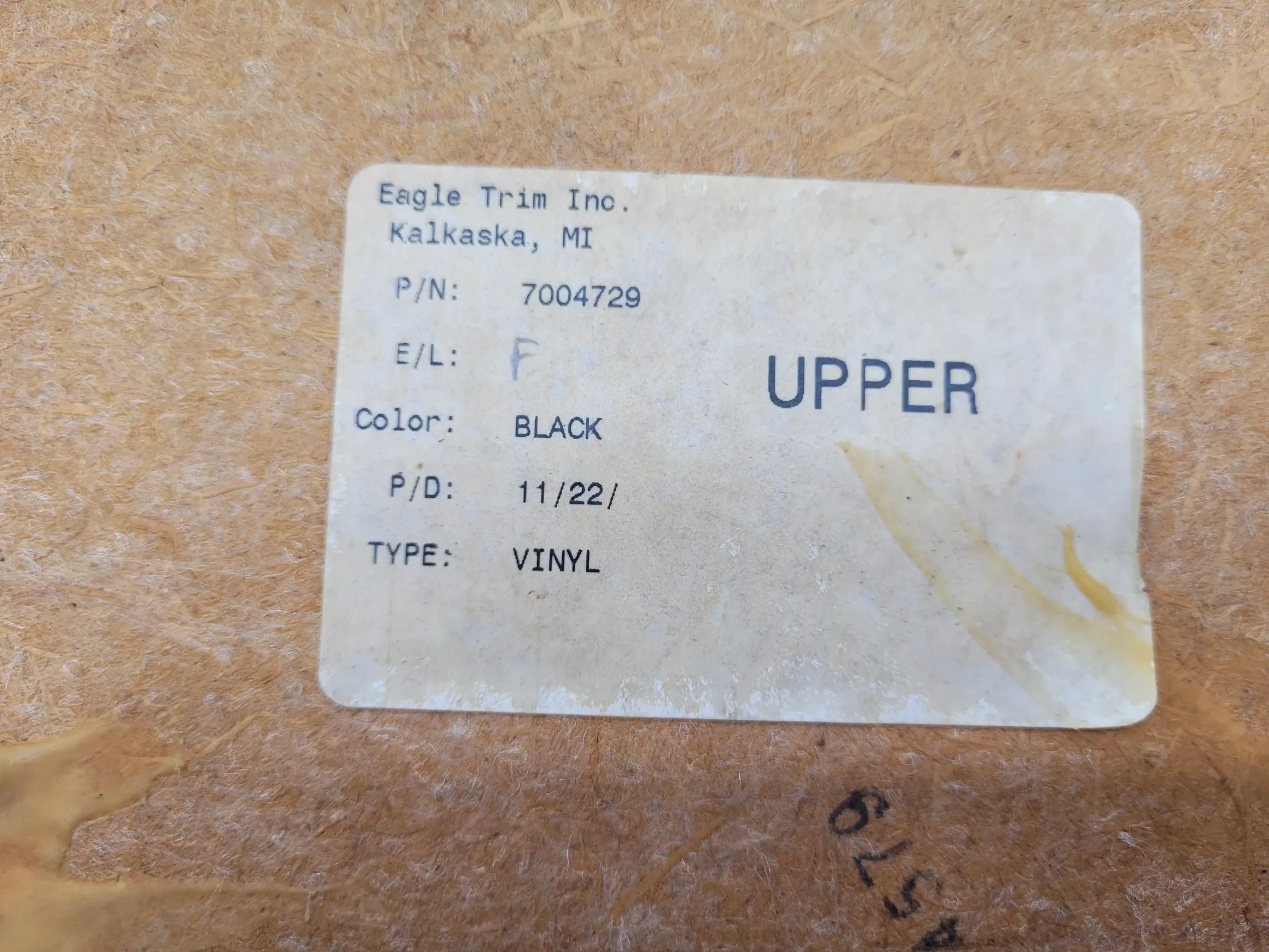 Original BMW X5 (E53) Abdeckung Rückenlehne Fahrersitz Links Schwarz 7126641