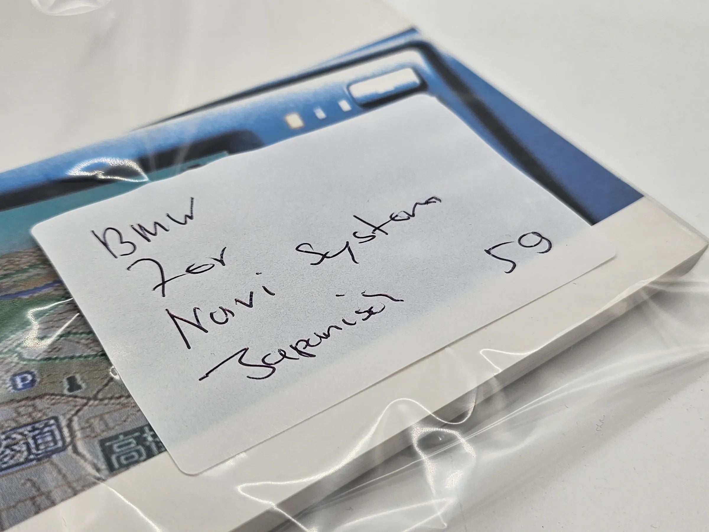 Original BMW 7er E38 Betriebsanleitung Navigation Japanisch