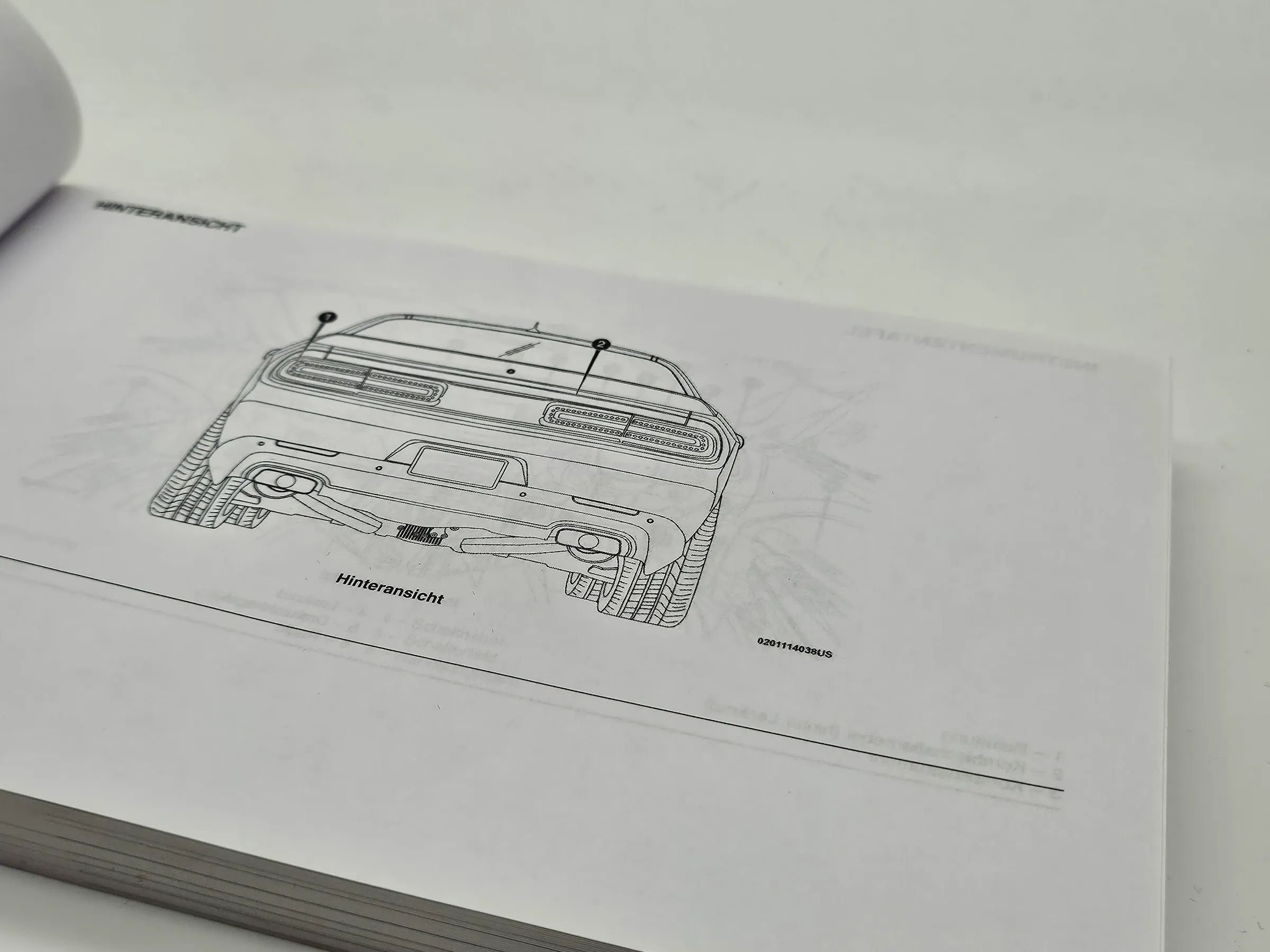 Original  Dodge Challenger SRT Bordbuch 2018 Bedienungsanleitung deutsch