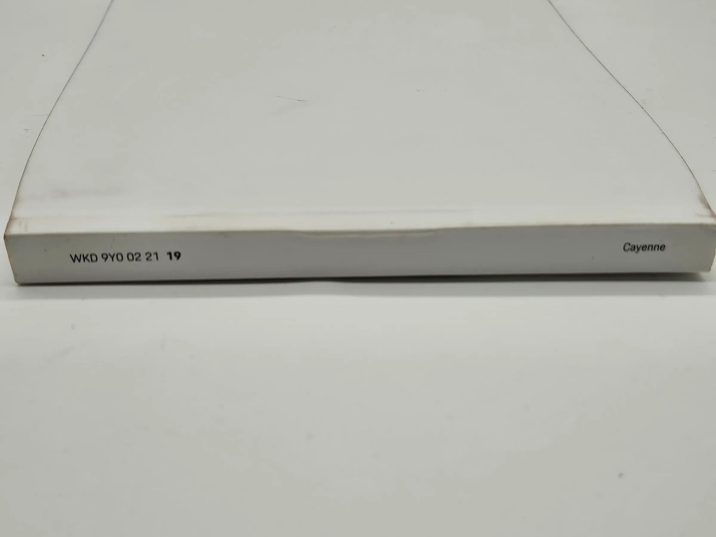Original Porsche Cayenne 9Y Betriebsanleitung  2019 WKD9Y0042119 englisch