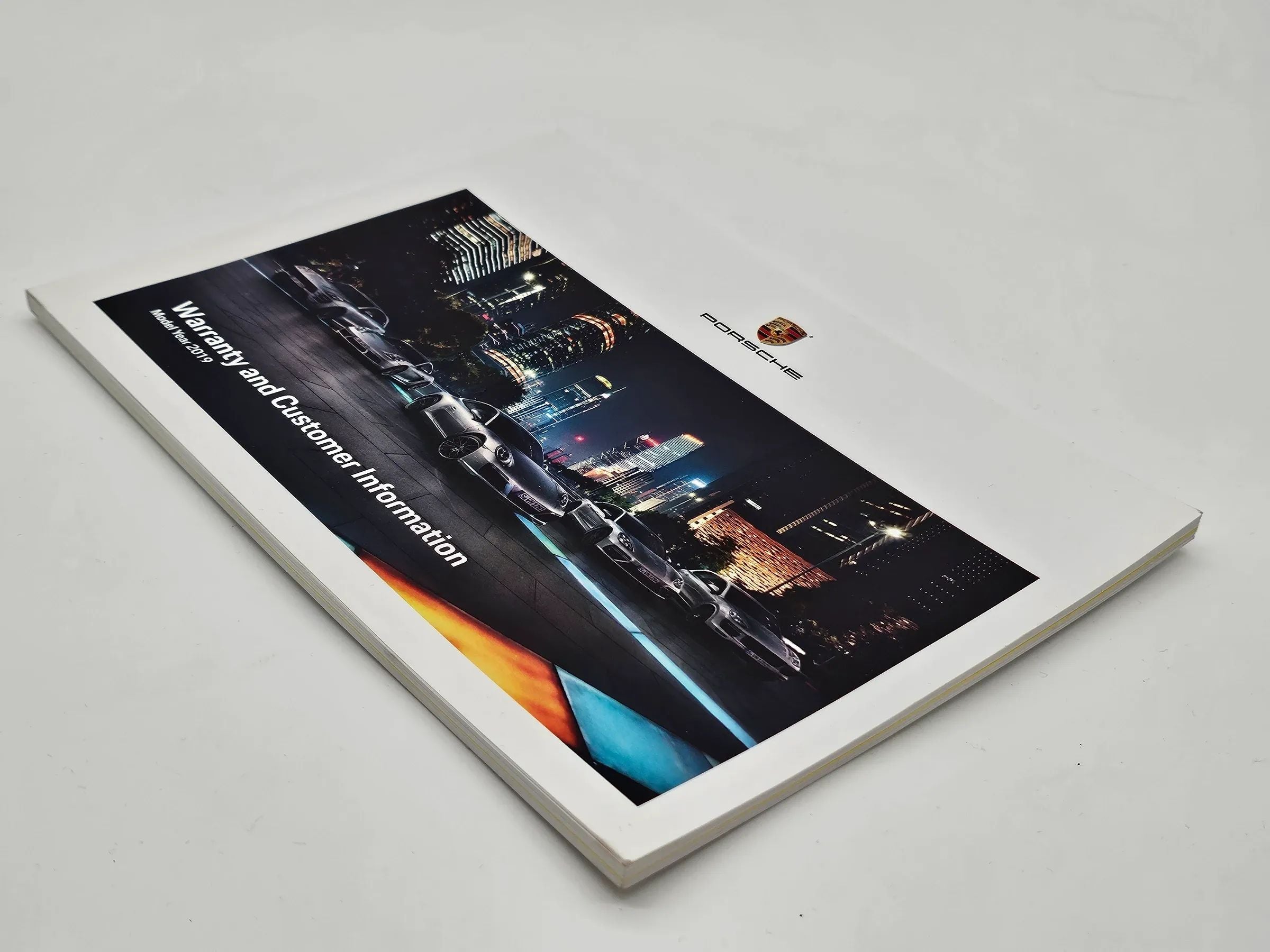 Original Porsche Cayenne 9Y Warranty and Customer Information 2019  englisch