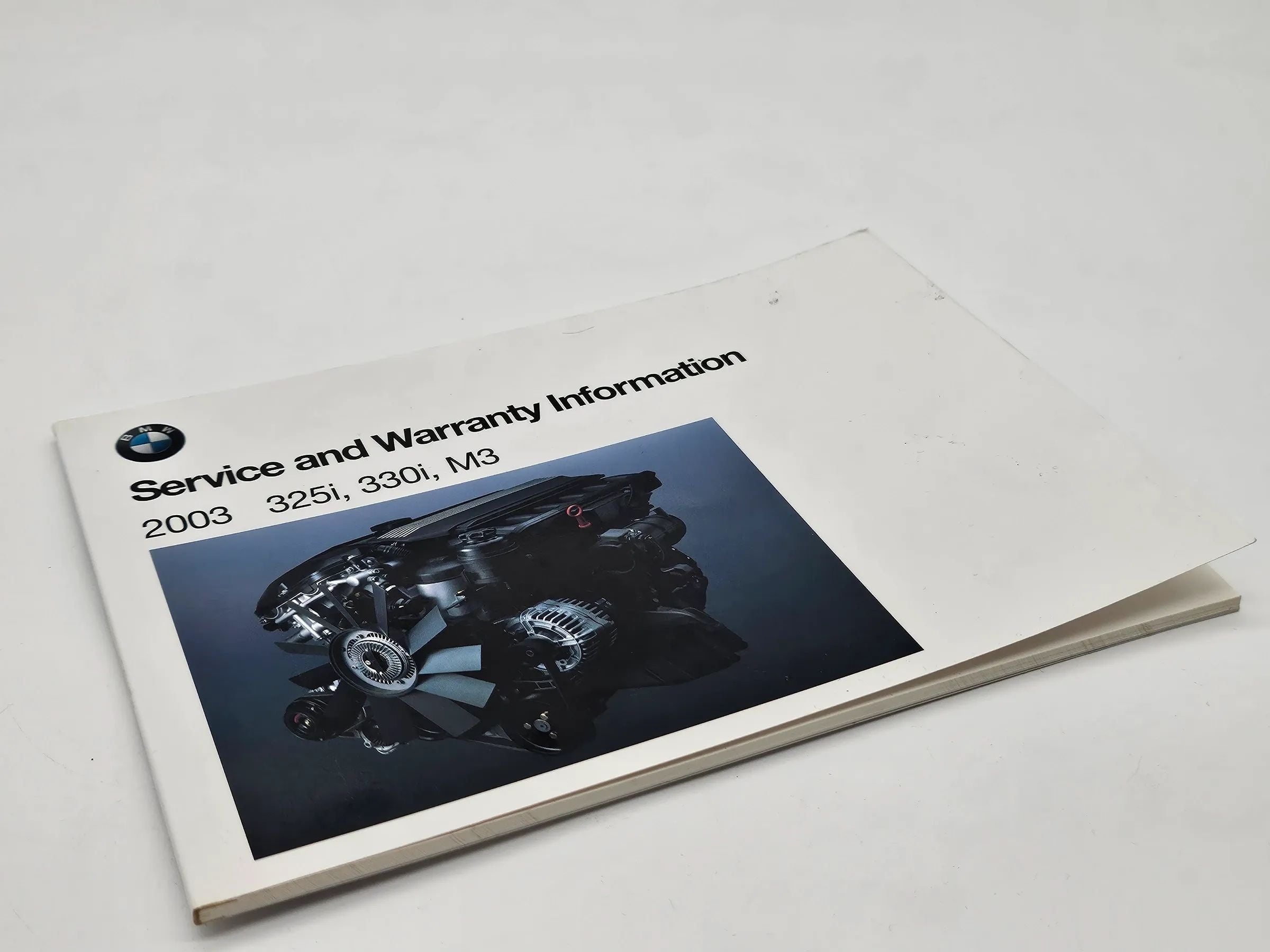 Original BMW E46 325i 330i M3  Service und Garantie Informationen 2003 englisch