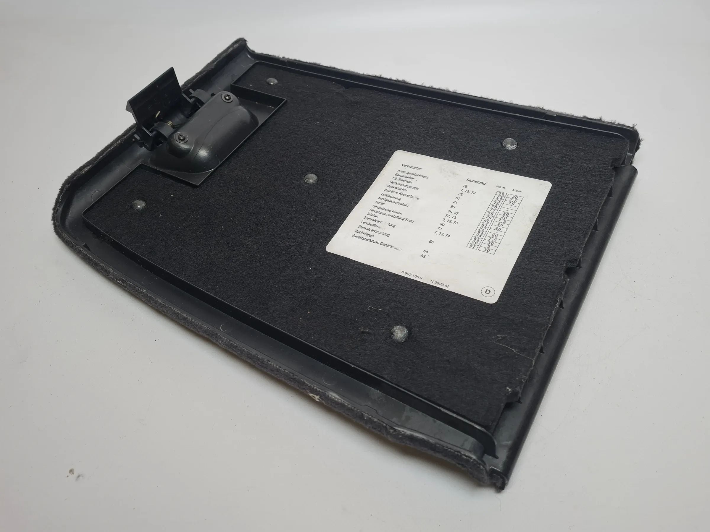 Original BMW X5 (E53) Kofferraum Abdeckung 6902100.9