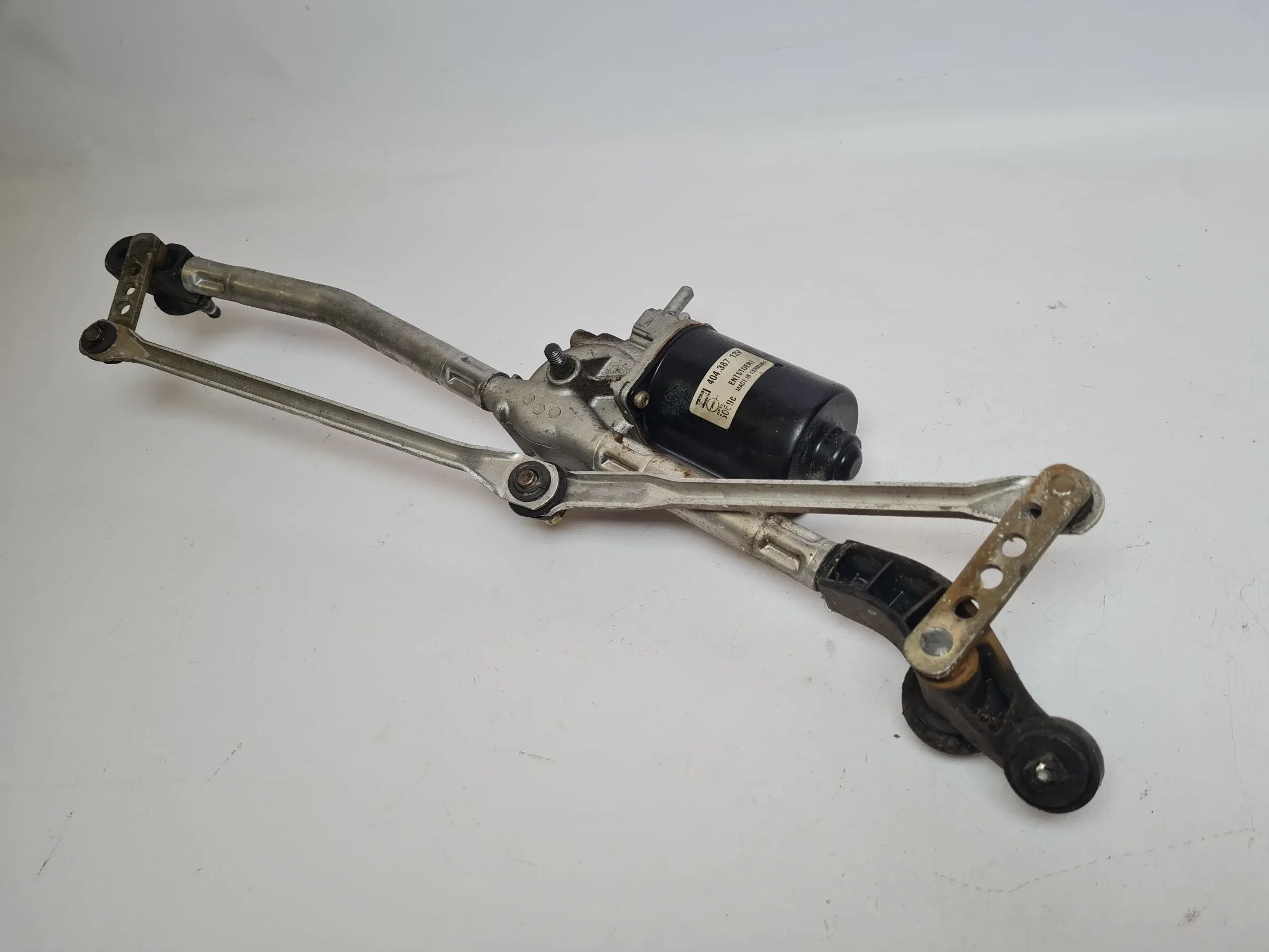 Original Opel Astra G (T98) Wischermotor / Wischergestänge Vorne 404.387