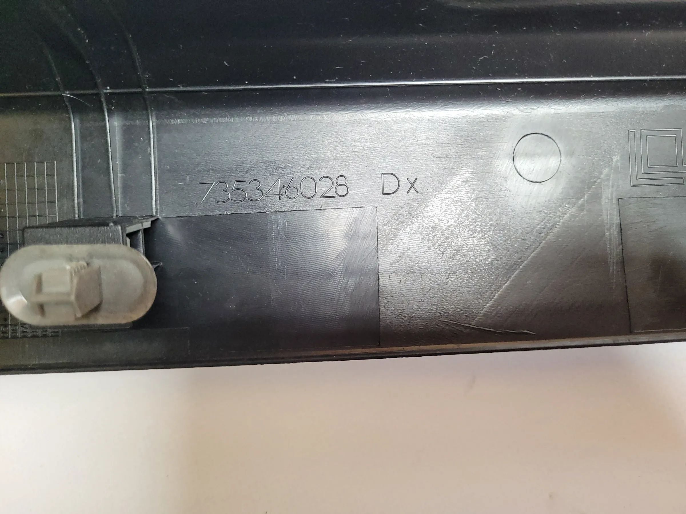 Original Fiat Punto Grande 199 Einstiegsleiste Abdeckung Vorne Rechts 735346028