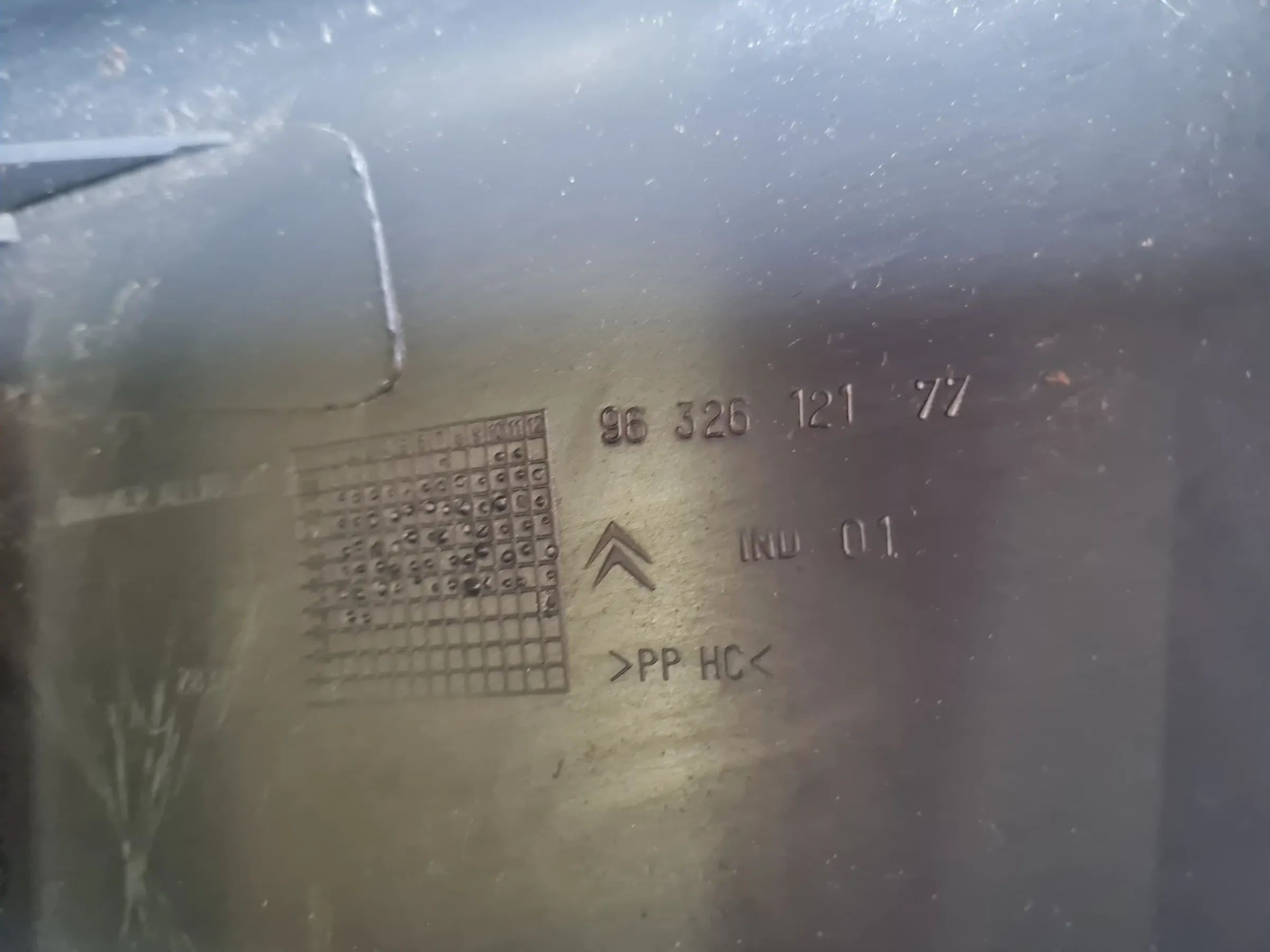 Original Citroen C5 II (RC) Mittelkonsole Verkleidung 9632612177